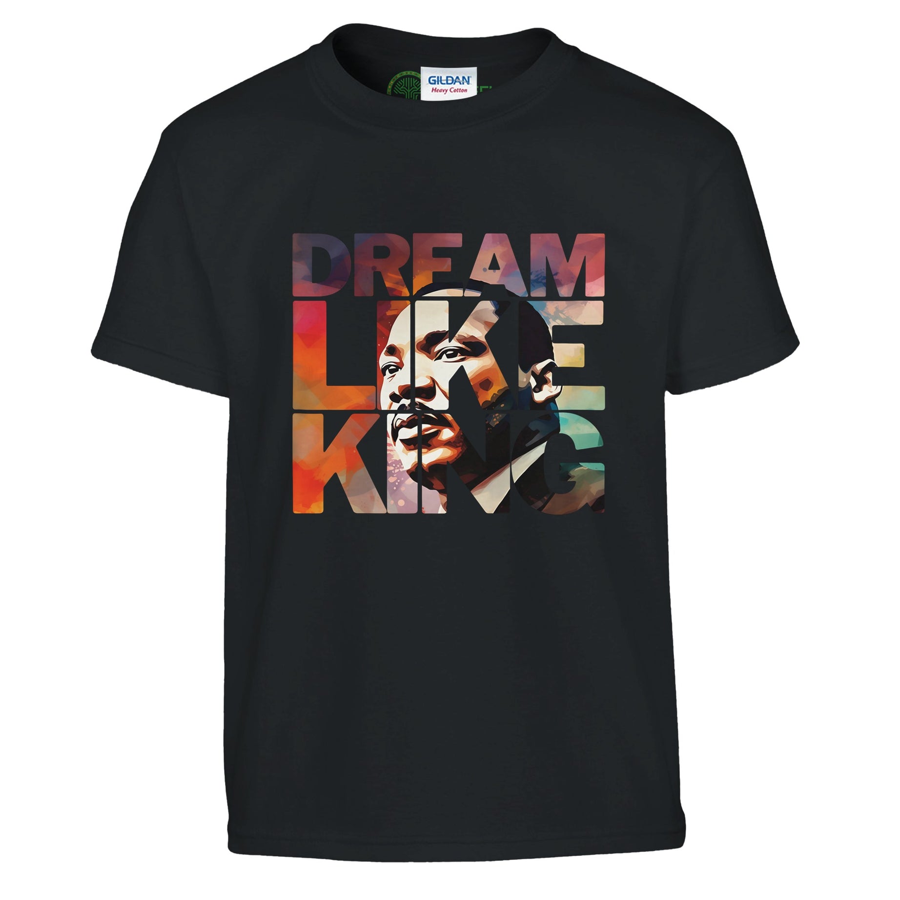 Dream Like King | Black History Icon T-shirt For Kids - Prideful Roots