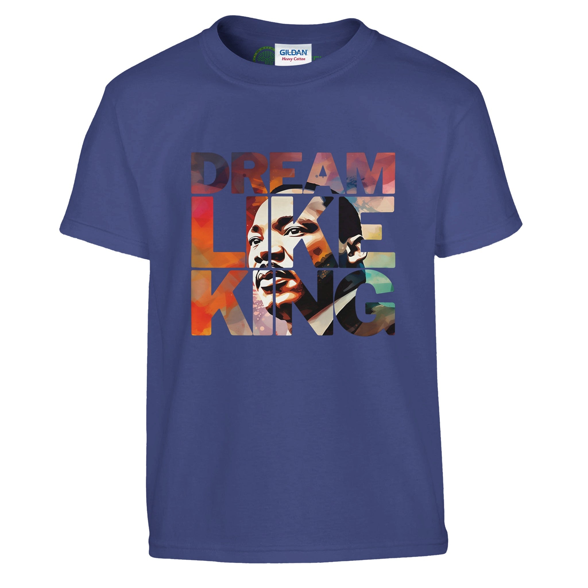 Dream Like King | Black History Icon T-shirt For Kids - Prideful Roots