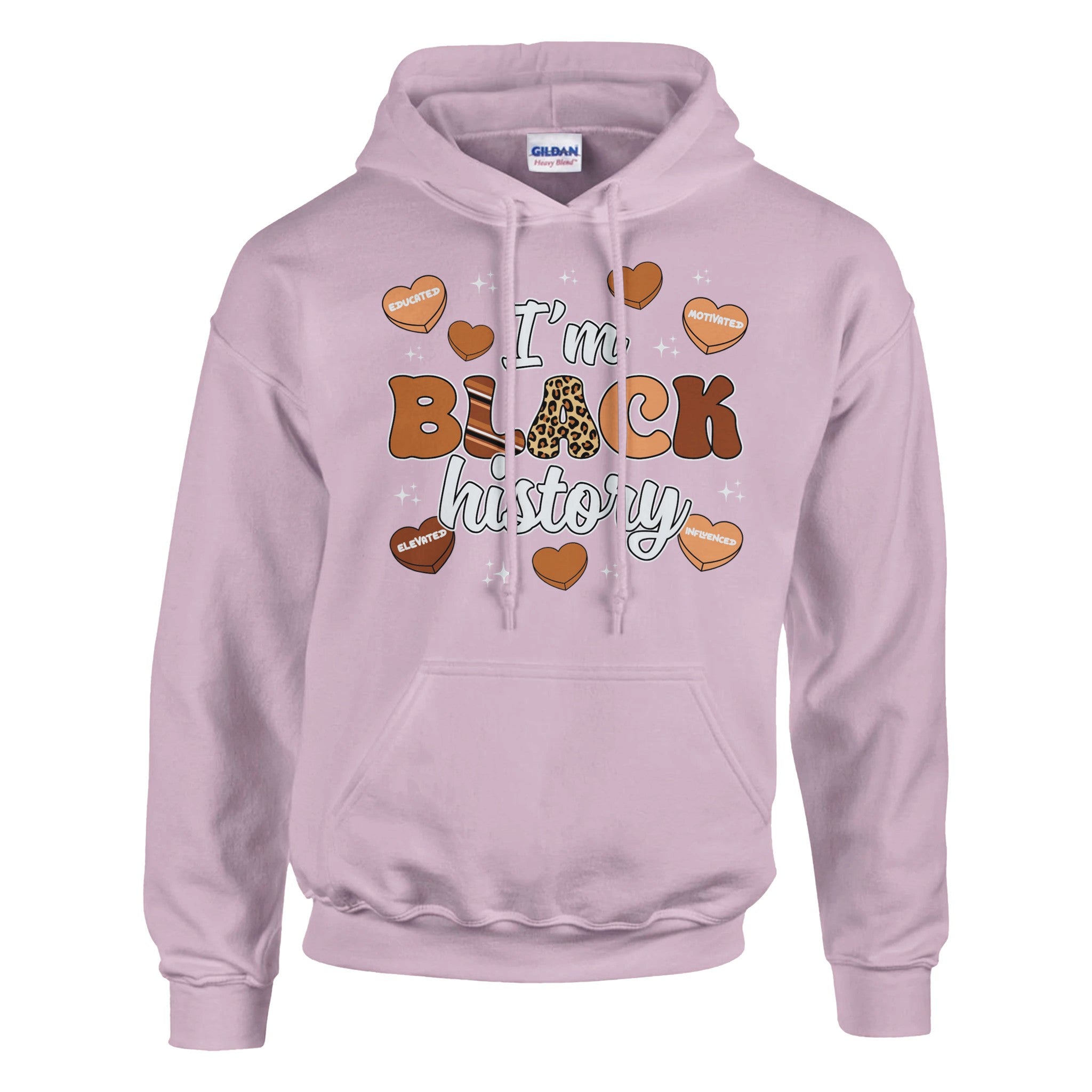 I'm Black History Chocolate Hoodie For Men & Women - Prideful Roots