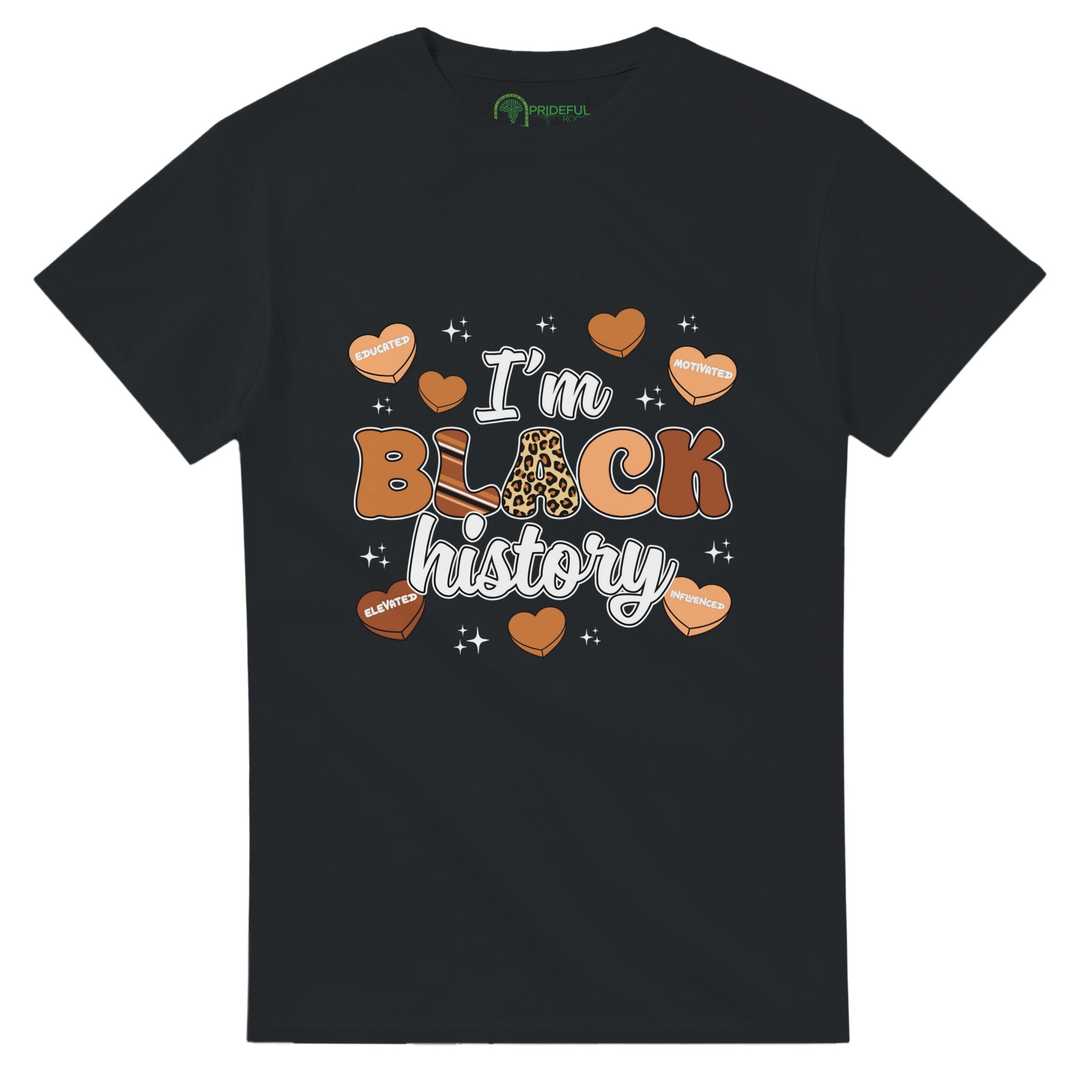 I'm Black History Chocolate T-shirt For Men & Women - Prideful Roots