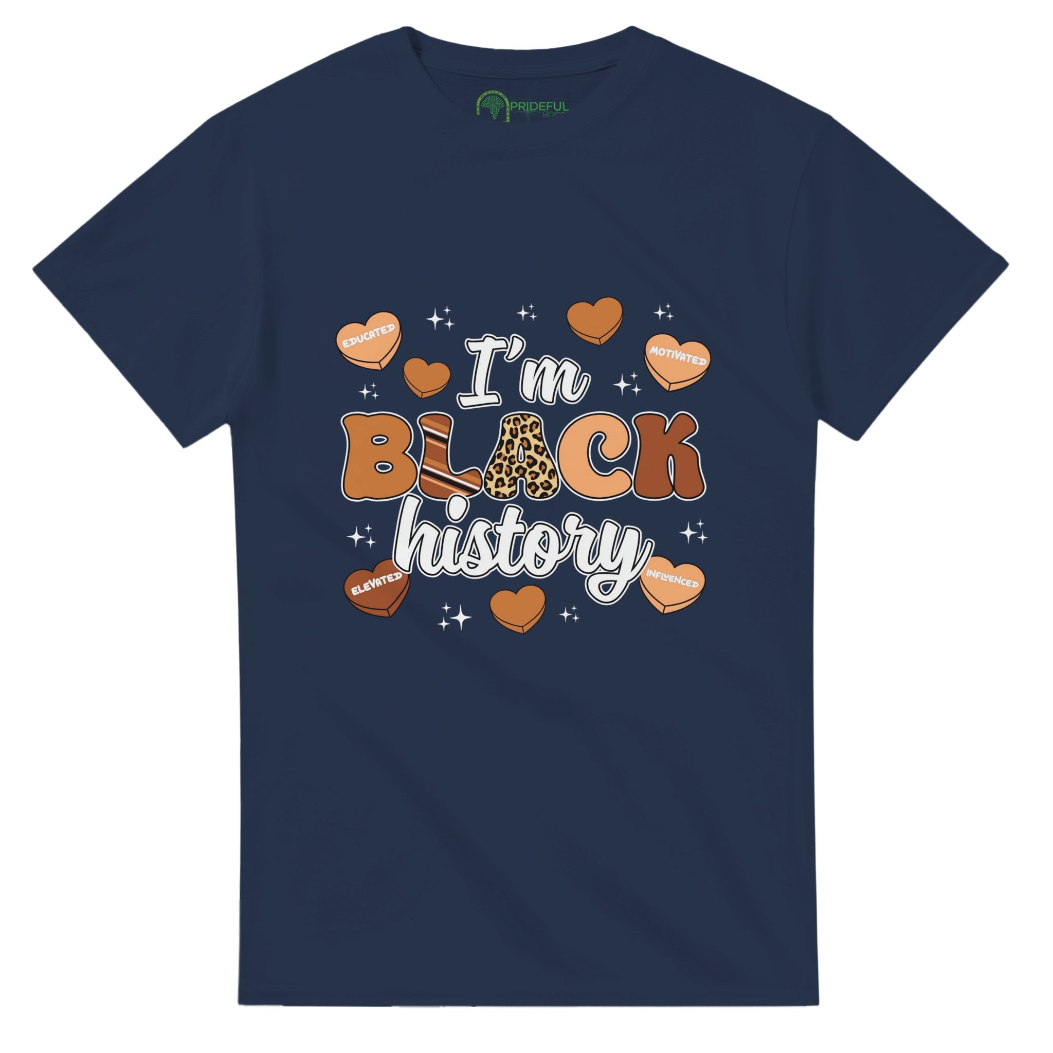 I'm Black History Chocolate T-shirt For Men & Women - Prideful Roots