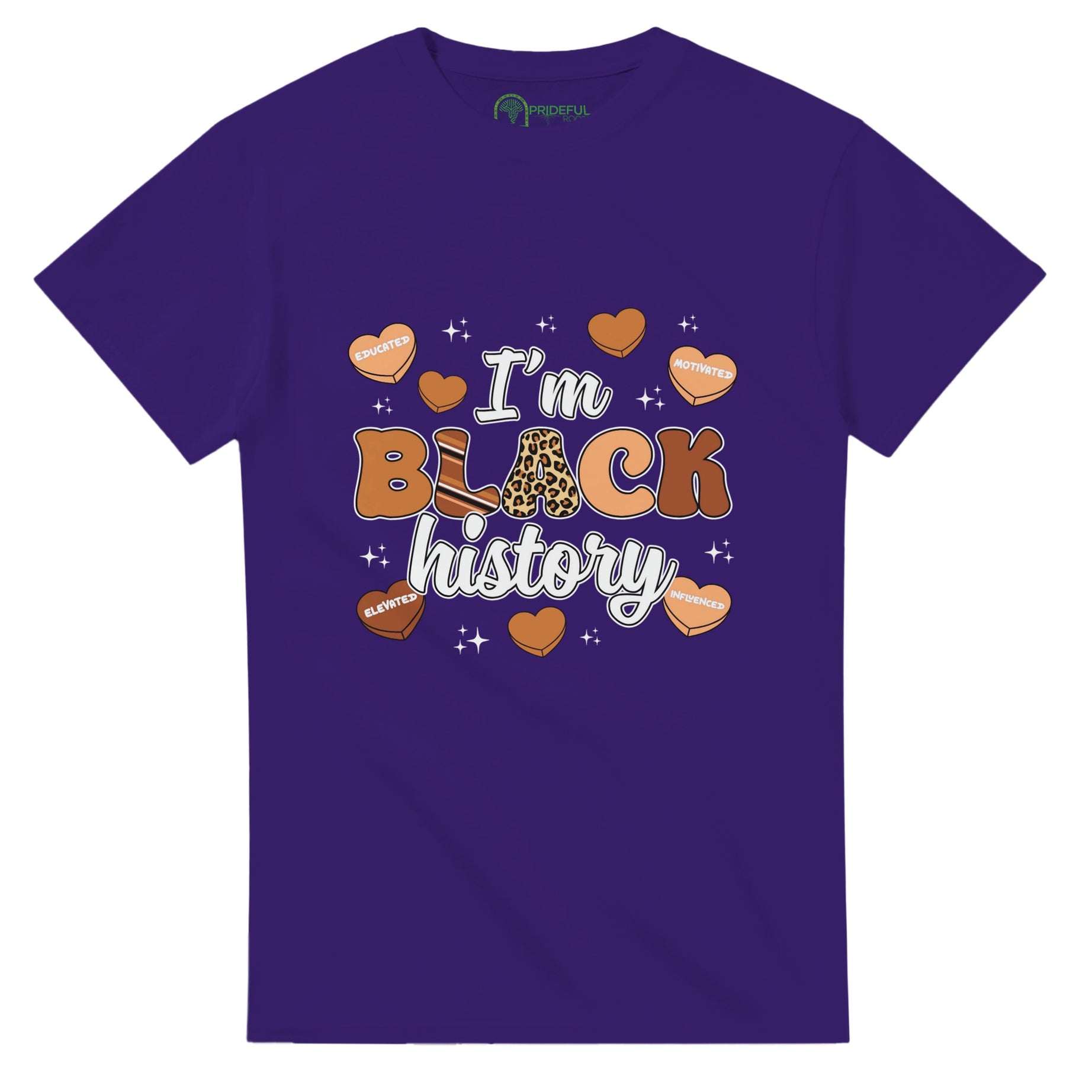 I'm Black History Chocolate T-shirt For Men & Women - Prideful Roots
