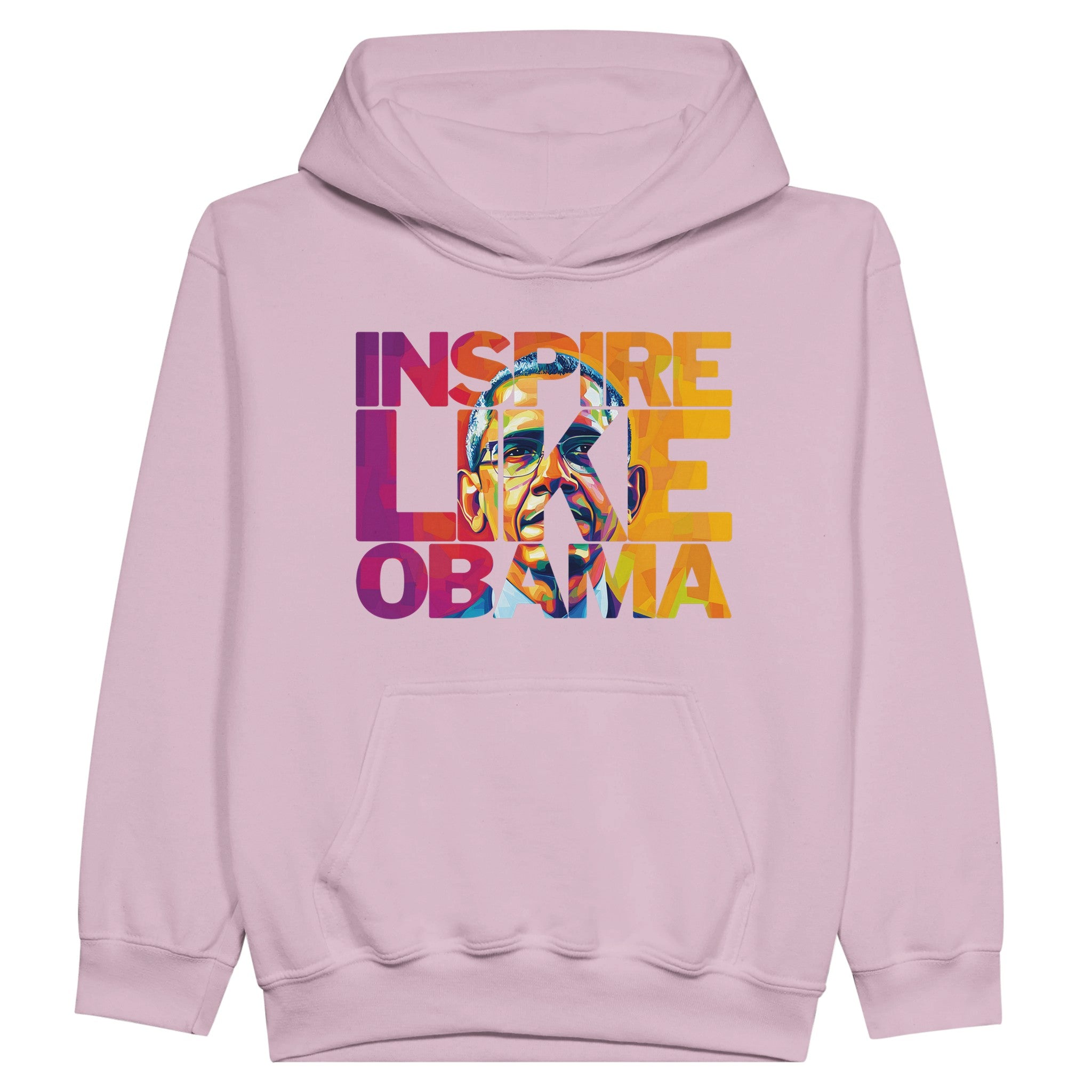 Inspire Like Obama | Black History Icon Hoodie For Kids - Prideful Roots