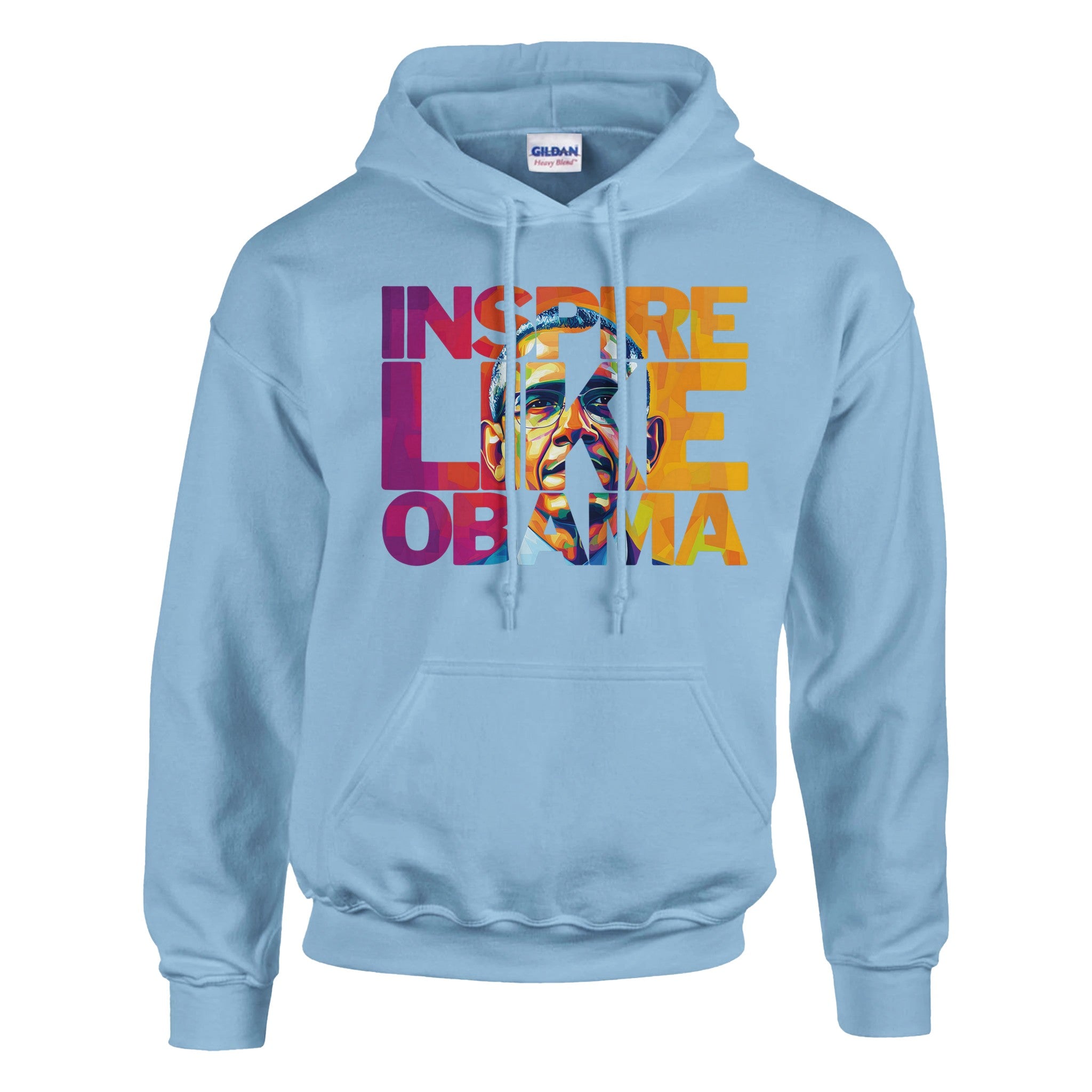 Inspire Like Obama | Black History Icon Hoodie For Men & Women - Prideful Roots