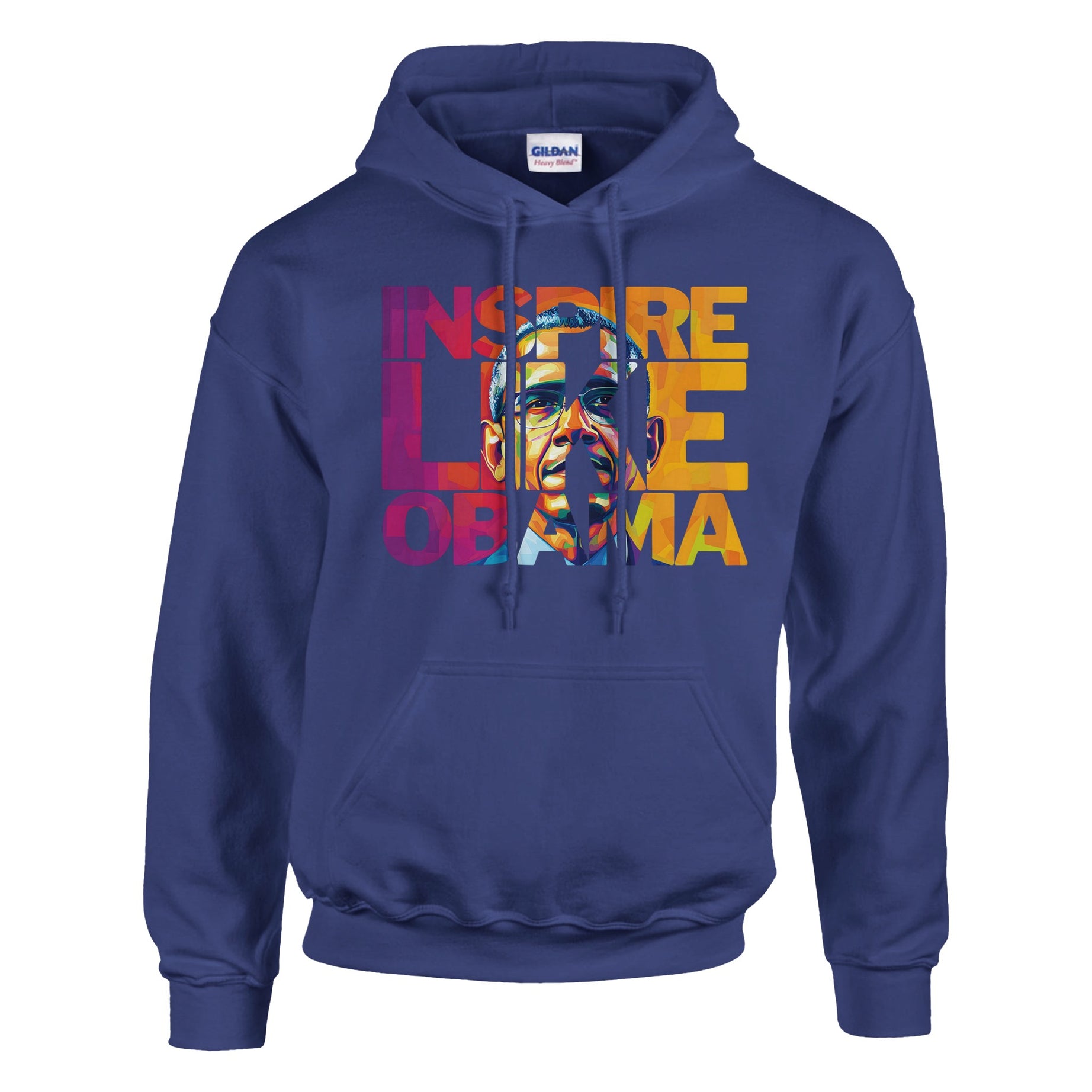 Inspire Like Obama | Black History Icon Hoodie For Men & Women - Prideful Roots