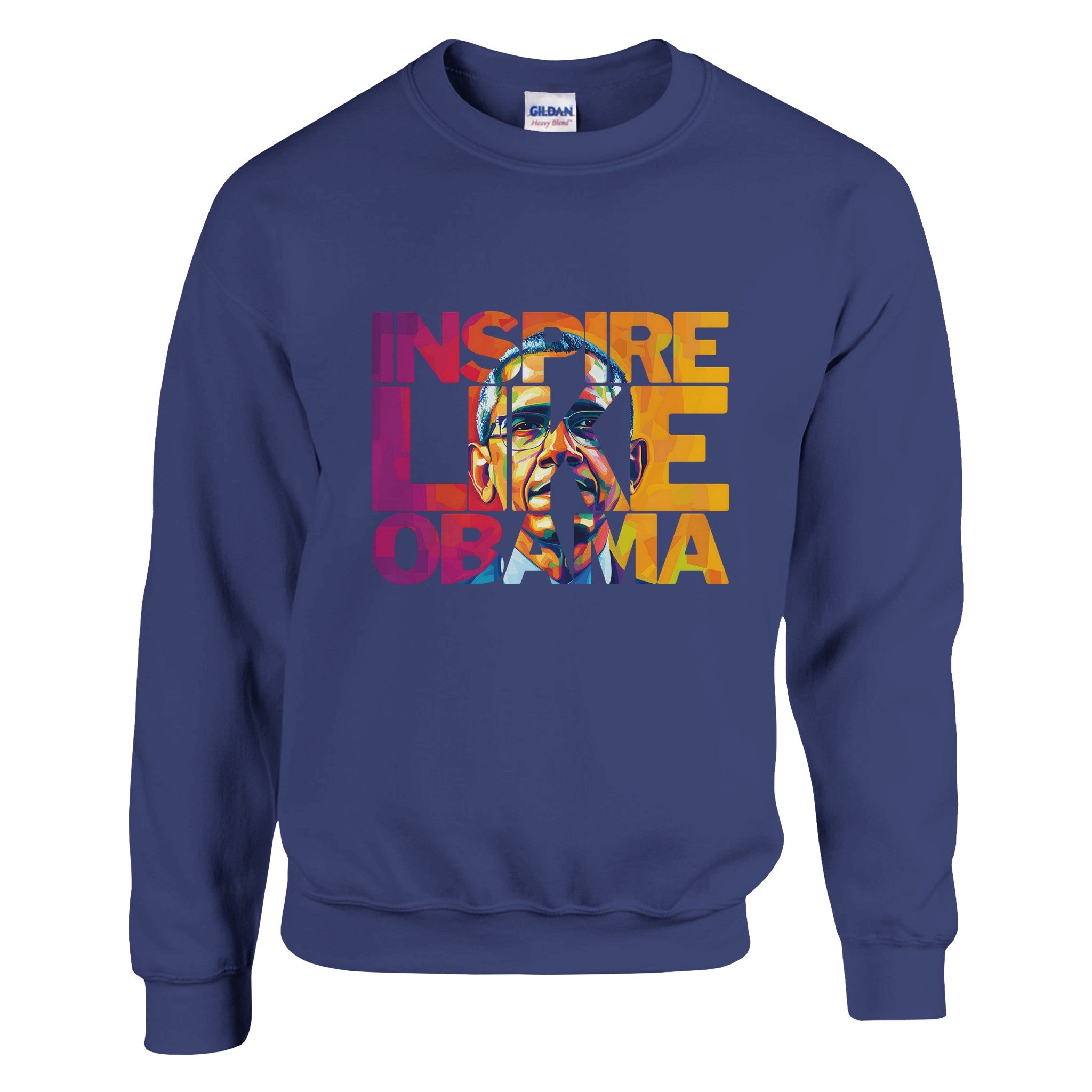 Inspire Like Obama | Black History Icon Sweatshirt For Men & Women - Prideful Roots