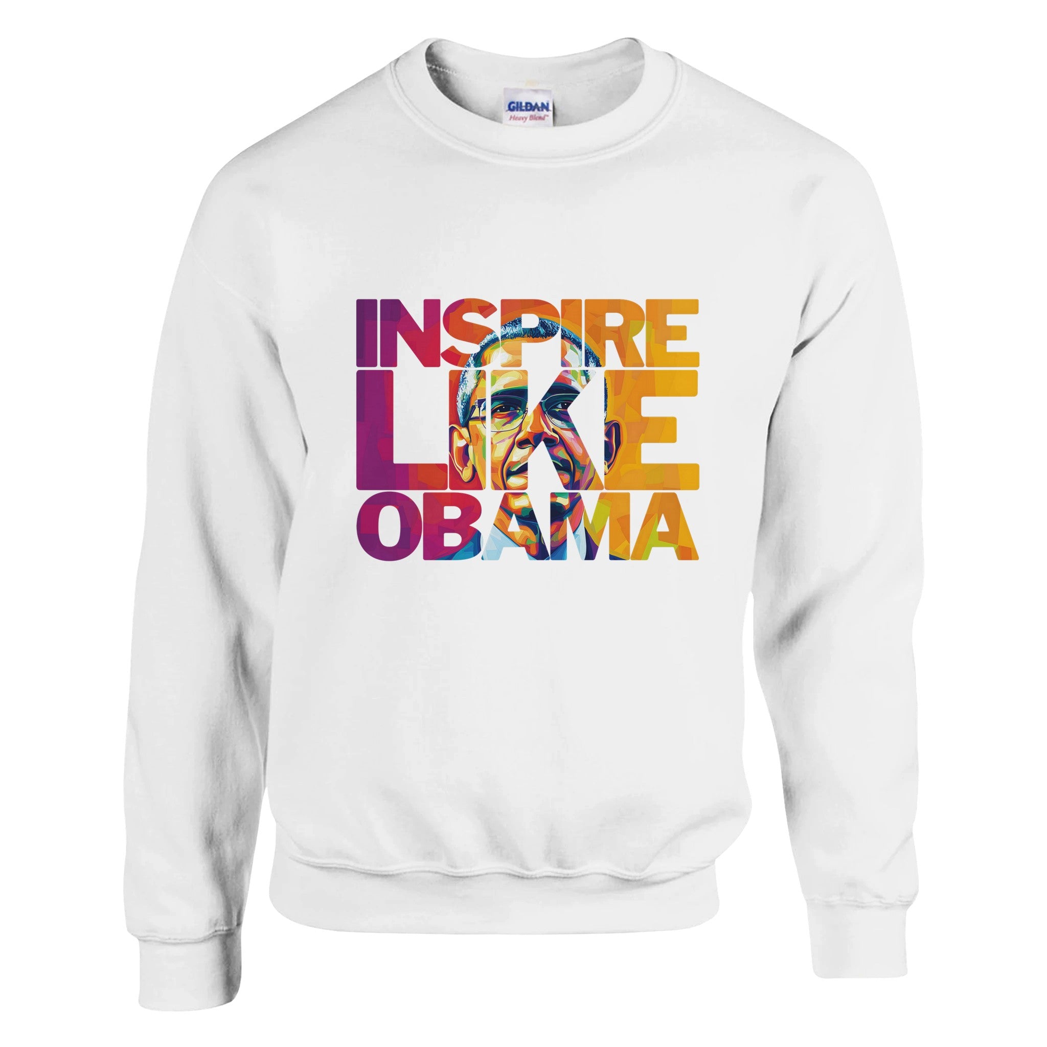 Inspire Like Obama | Black History Icon Sweatshirt For Men & Women - Prideful Roots