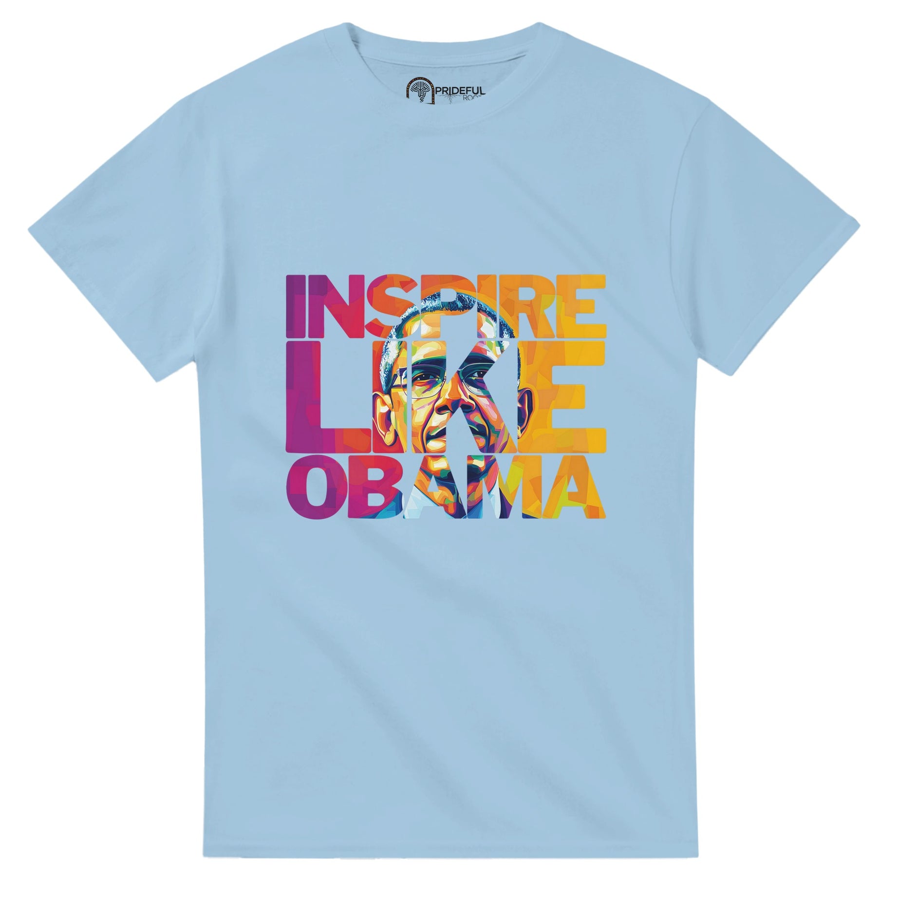 Inspire Like Obama | Black History Icon T-shirt For Men & Women - Prideful Roots