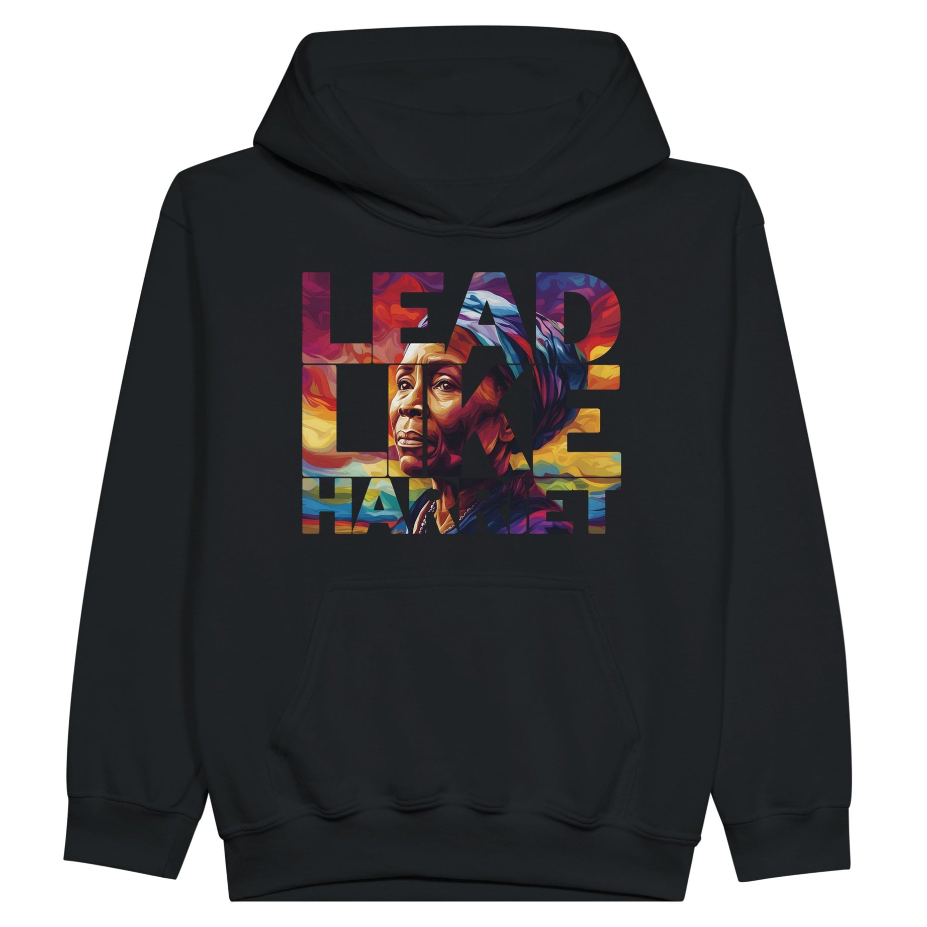 Lead Like Harriet | Black History Icon Hoodie For Kids - Prideful Roots