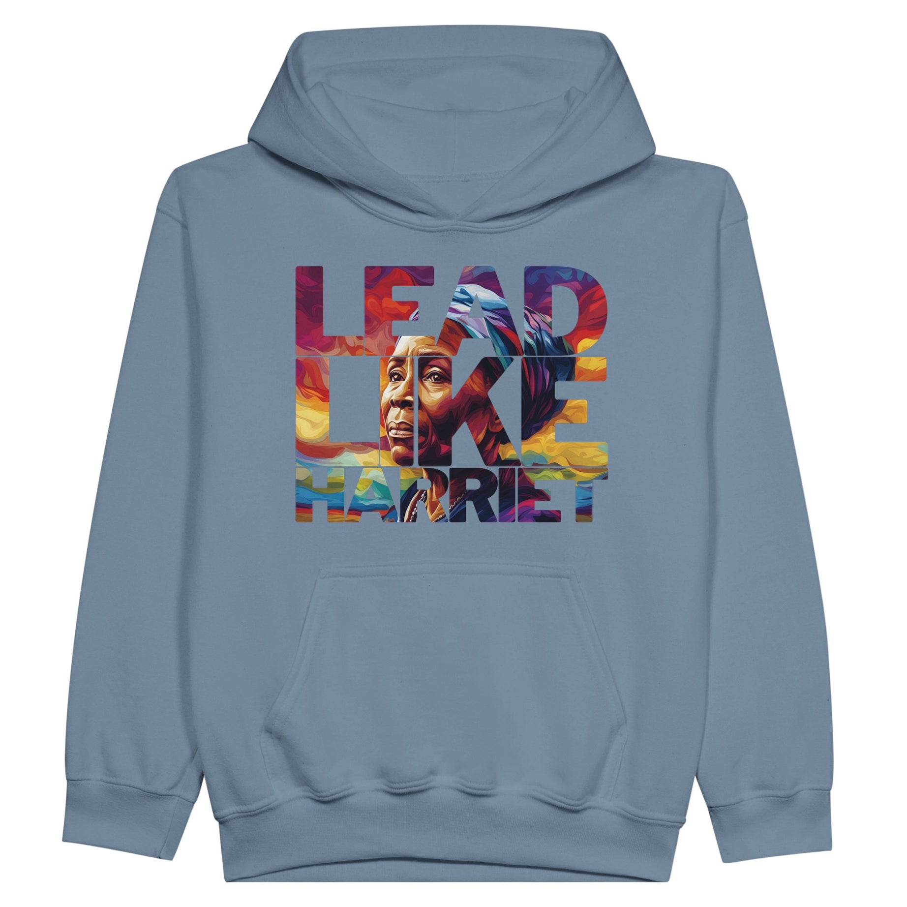 Lead Like Harriet | Black History Icon Hoodie For Kids - Prideful Roots