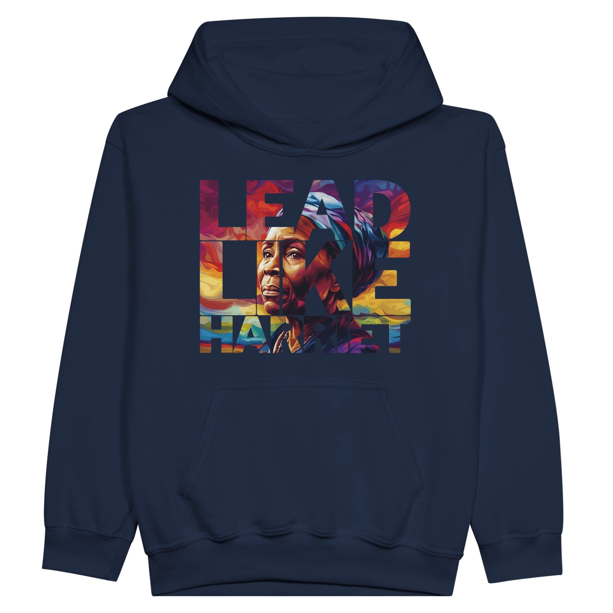 Lead Like Harriet | Black History Icon Hoodie For Kids - Prideful Roots