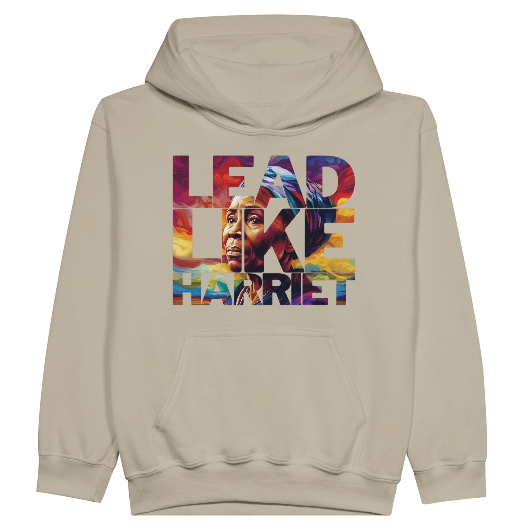 Lead Like Harriet | Black History Icon Hoodie For Kids - Prideful Roots