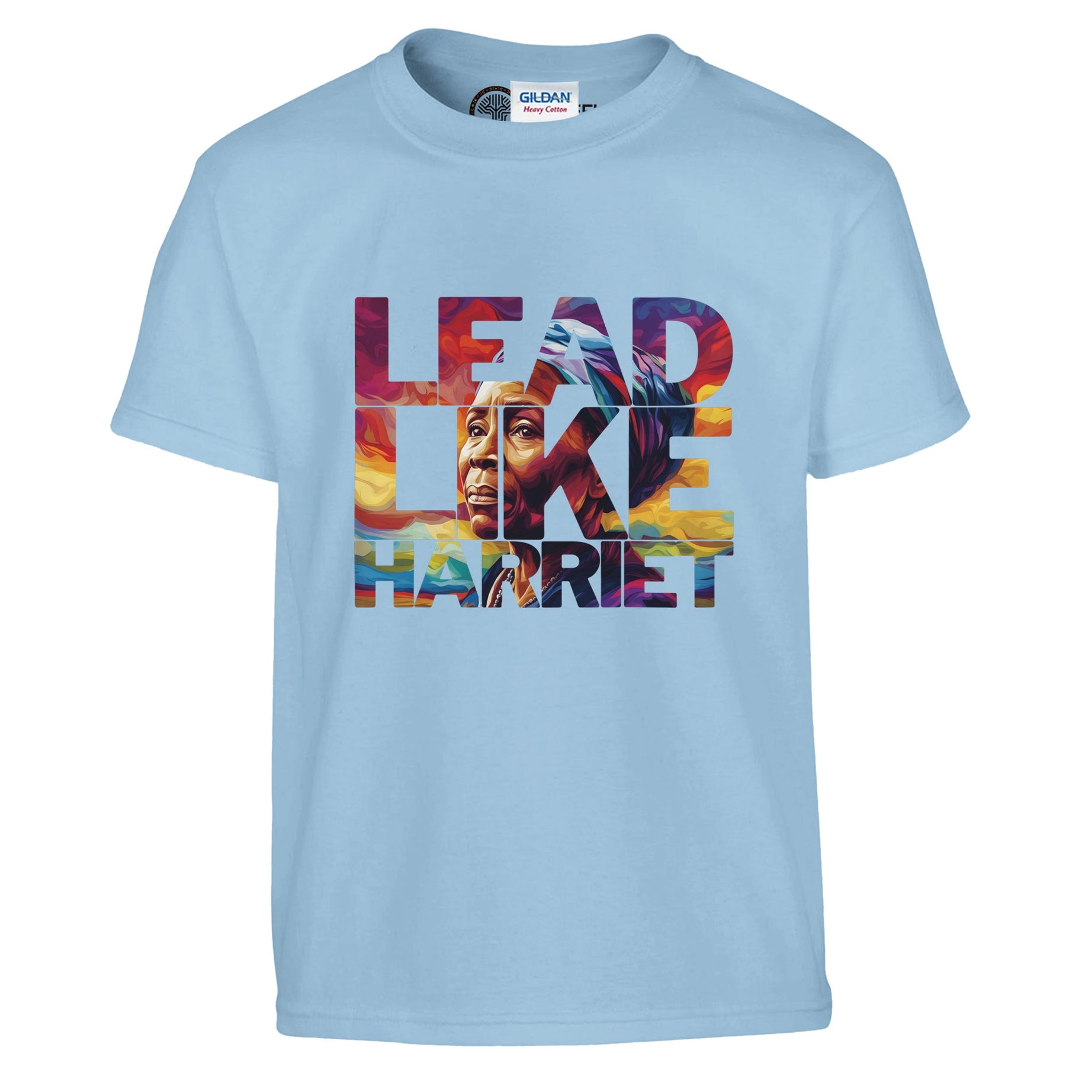 Lead Like Harriet | Black History Icon T-shirt For Kids - Prideful Roots