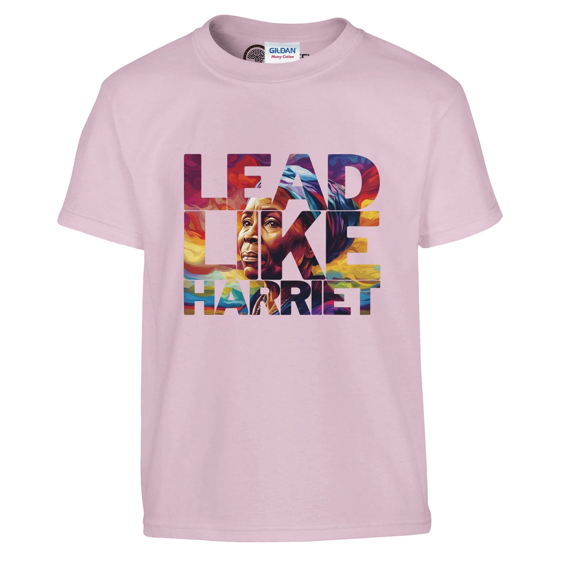 Lead Like Harriet | Black History Icon T-shirt For Kids - Prideful Roots