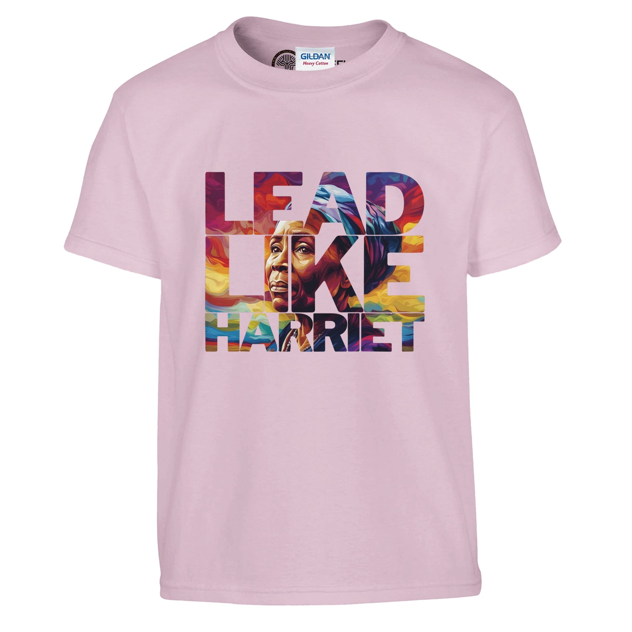 Lead Like Harriet | Black History Icon T-shirt For Kids - Prideful Roots