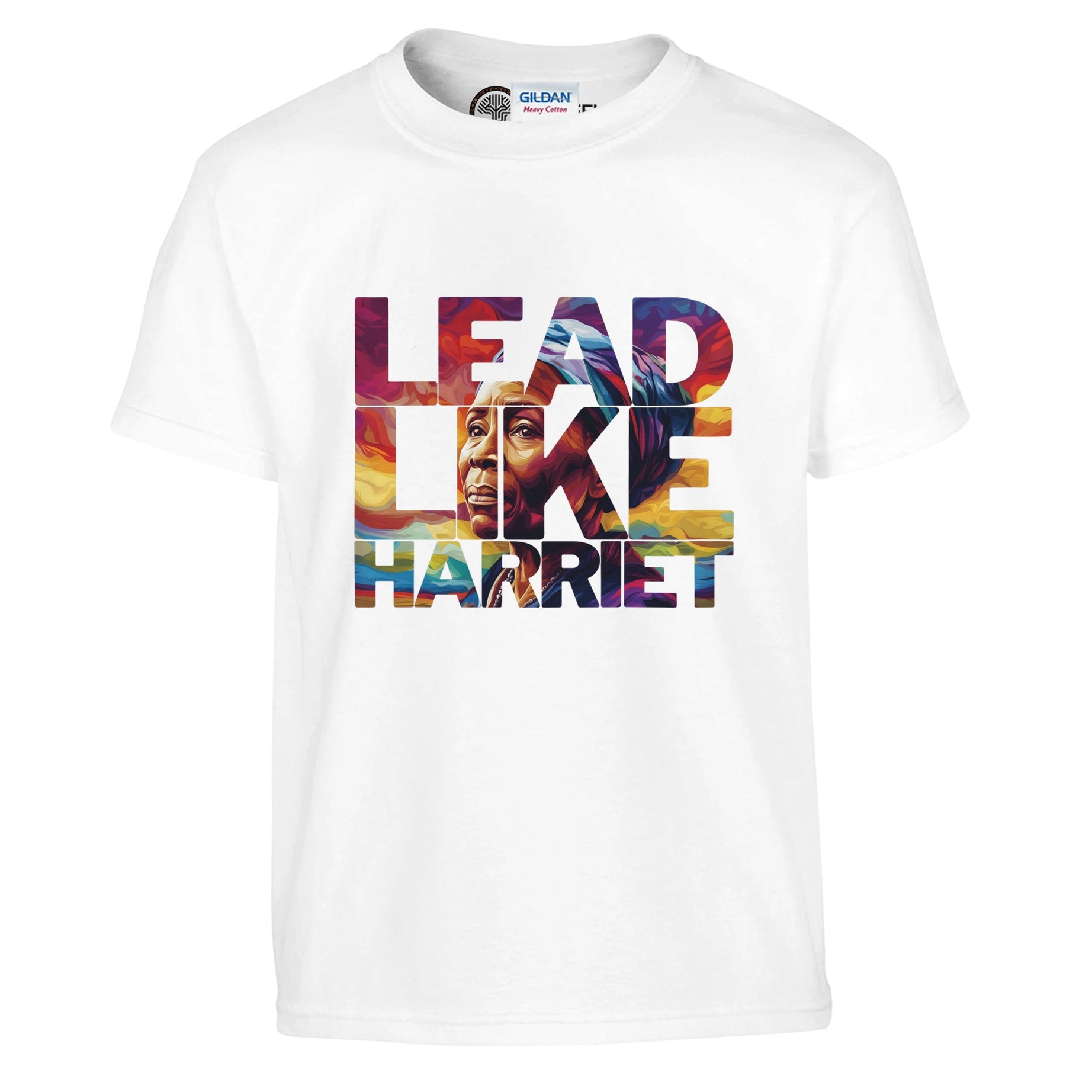 Lead Like Harriet | Black History Icon T-shirt For Kids - Prideful Roots
