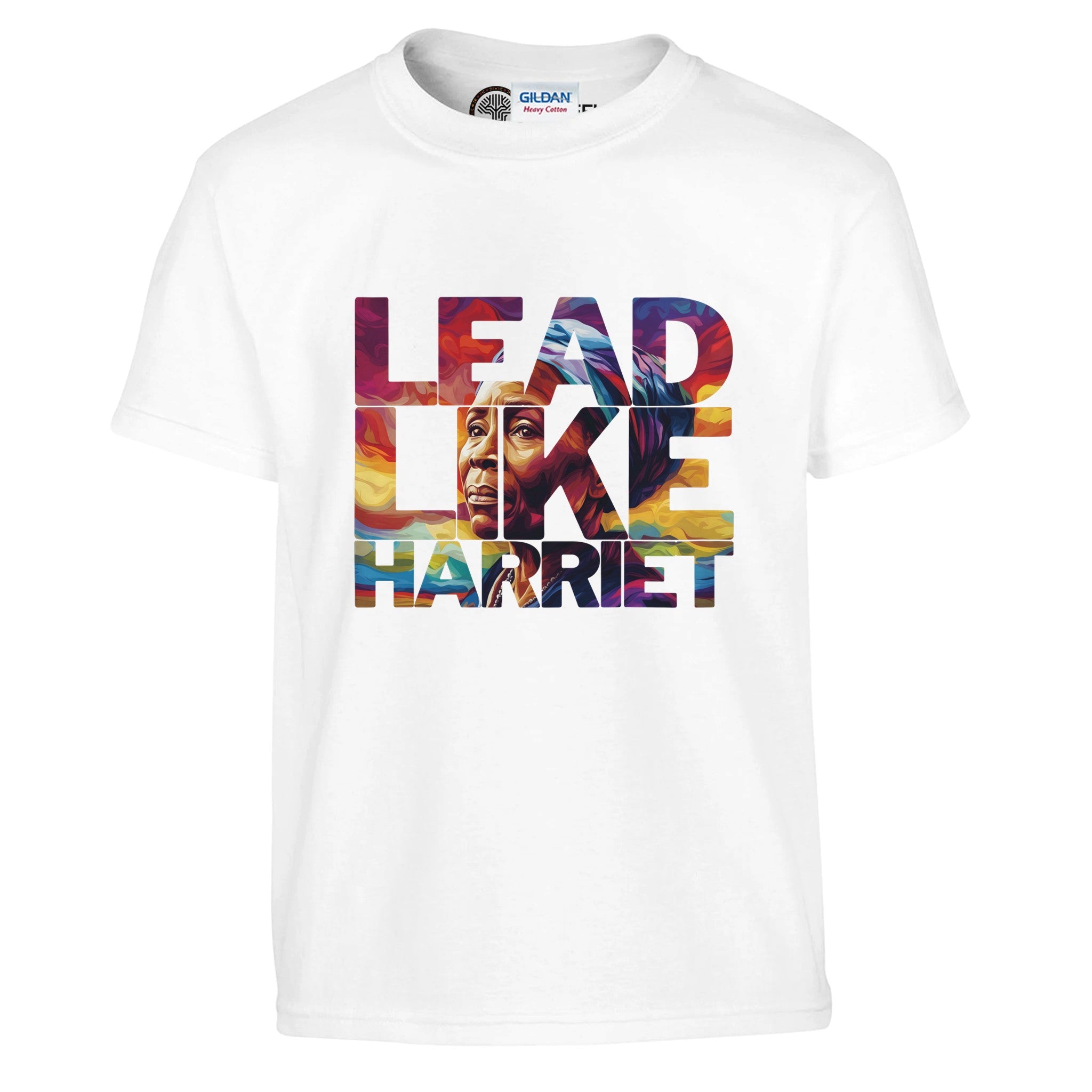Lead Like Harriet | Black History Icon T-shirt For Kids - Prideful Roots