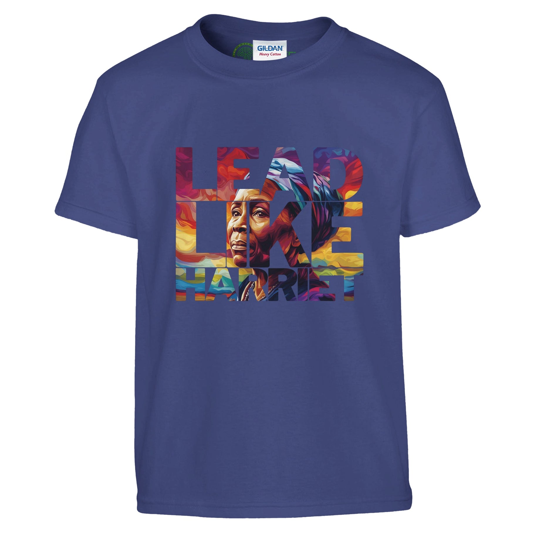 Lead Like Harriet | Black History Icon T-shirt For Kids - Prideful Roots