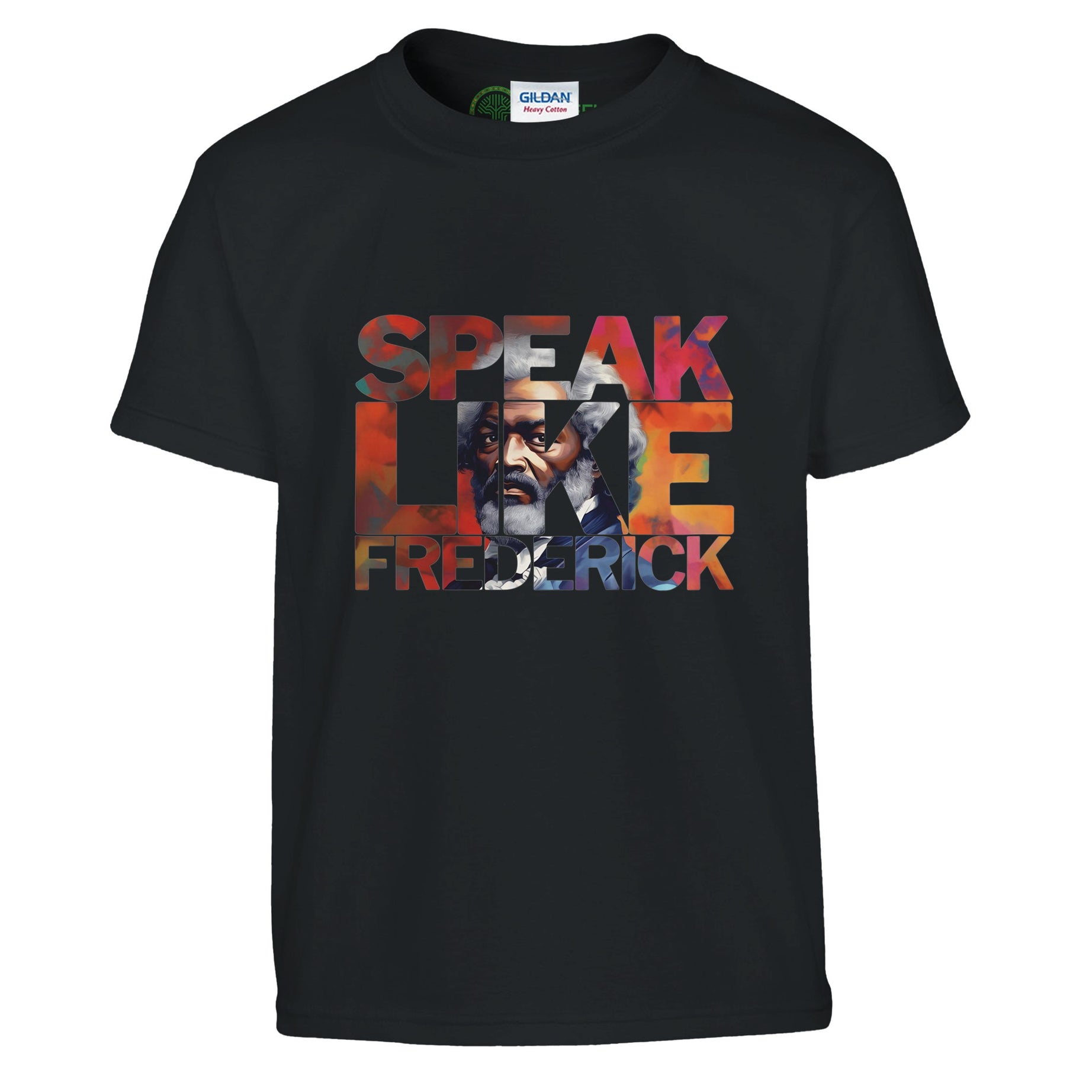 Speak Like Frederick | Black History Icon T-shirt For Kids - Prideful Roots