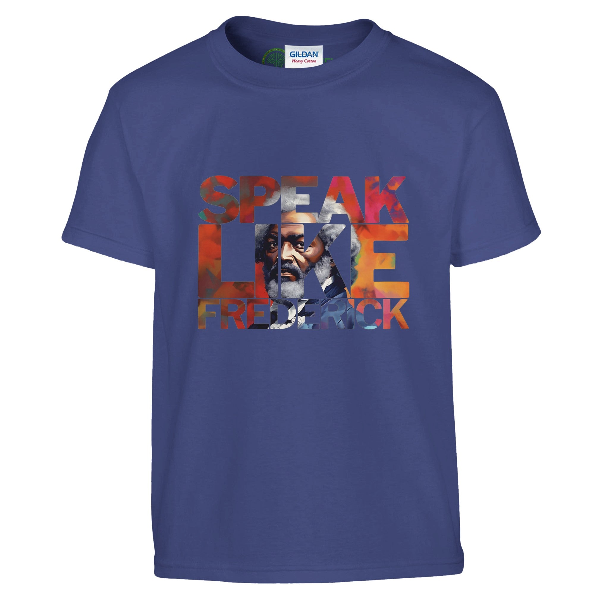 Speak Like Frederick | Black History Icon T-shirt For Kids - Prideful Roots