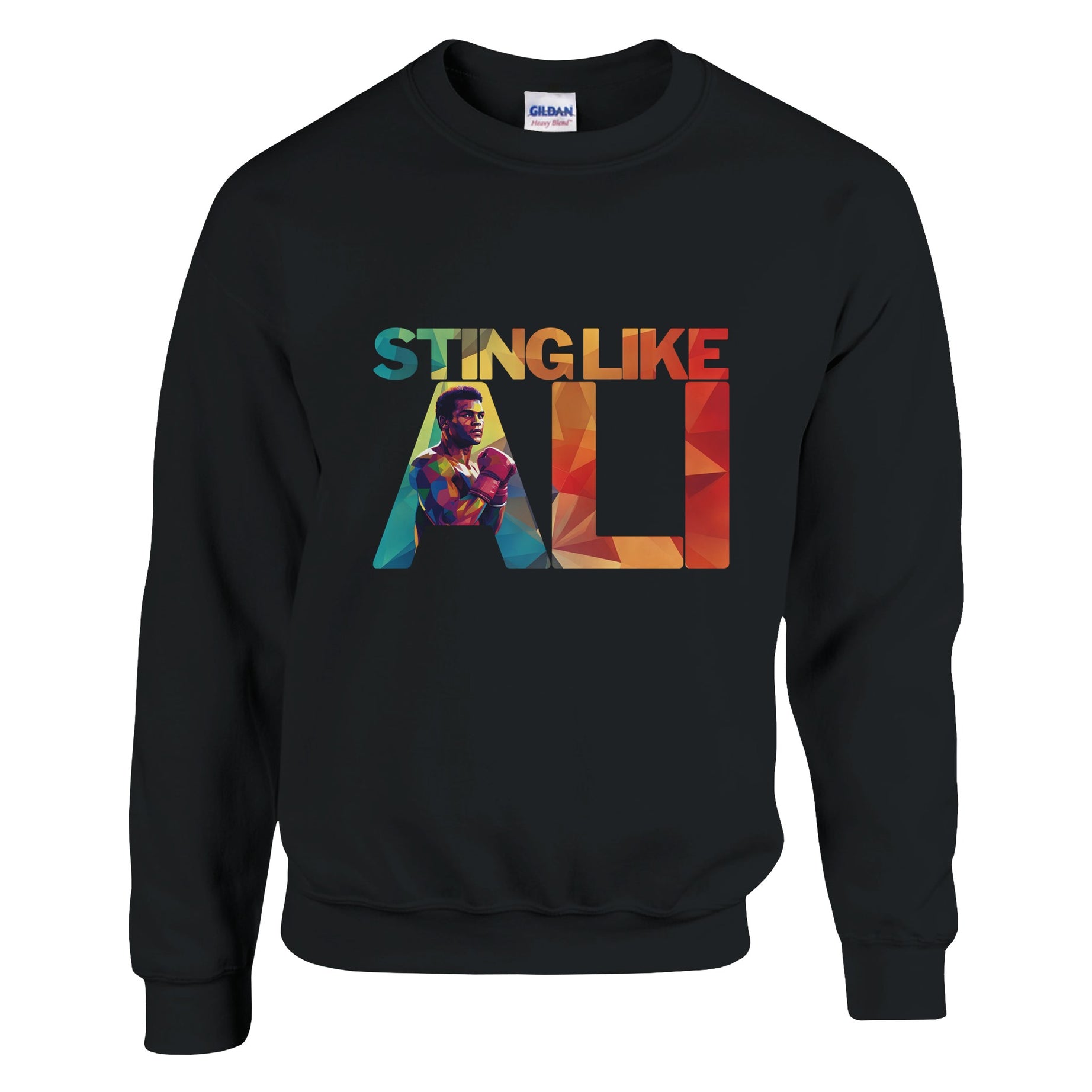 Sting Like Ali | Black History Icon Sweatshirt For Men & Women - Prideful Roots