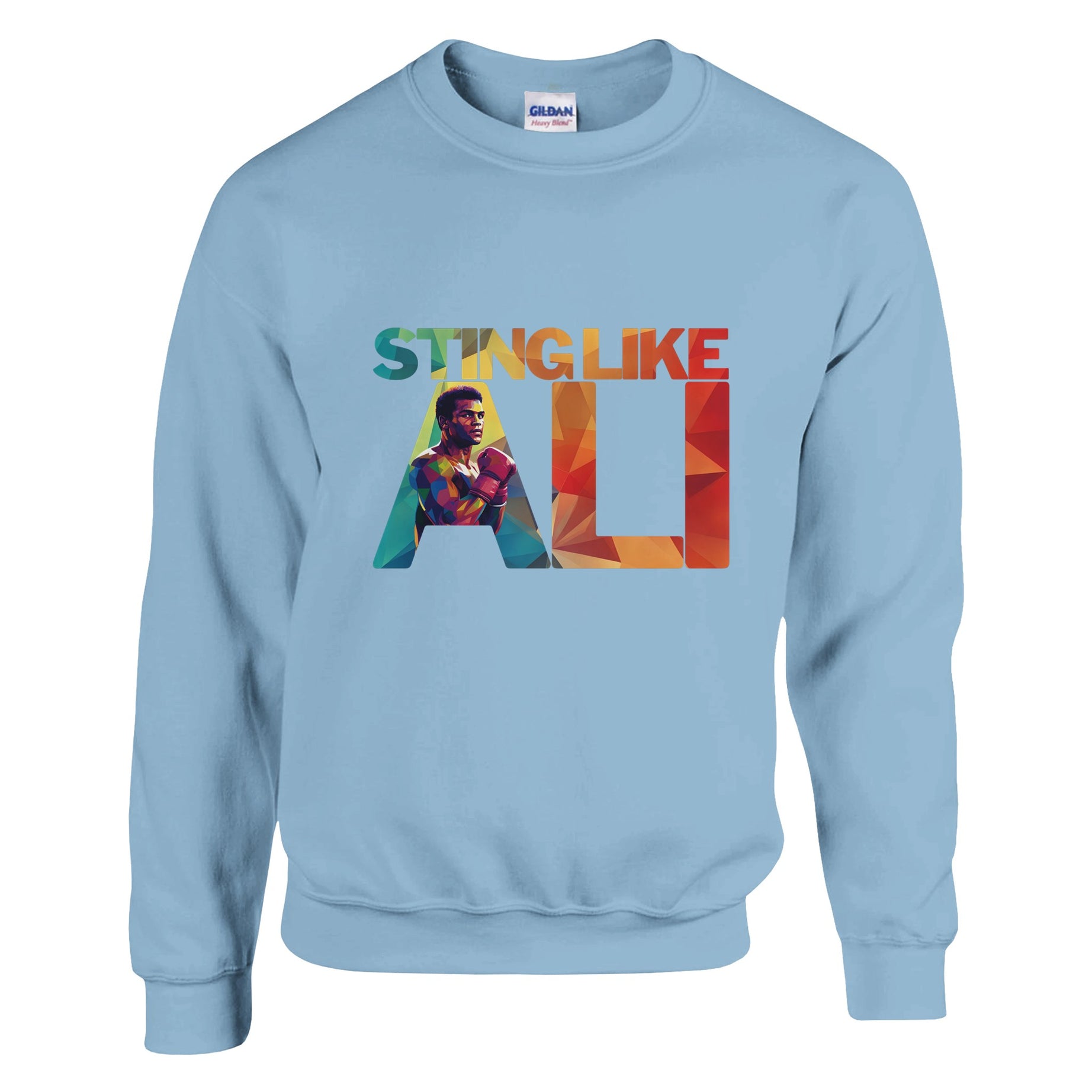Sting Like Ali | Black History Icon Sweatshirt For Men & Women - Prideful Roots