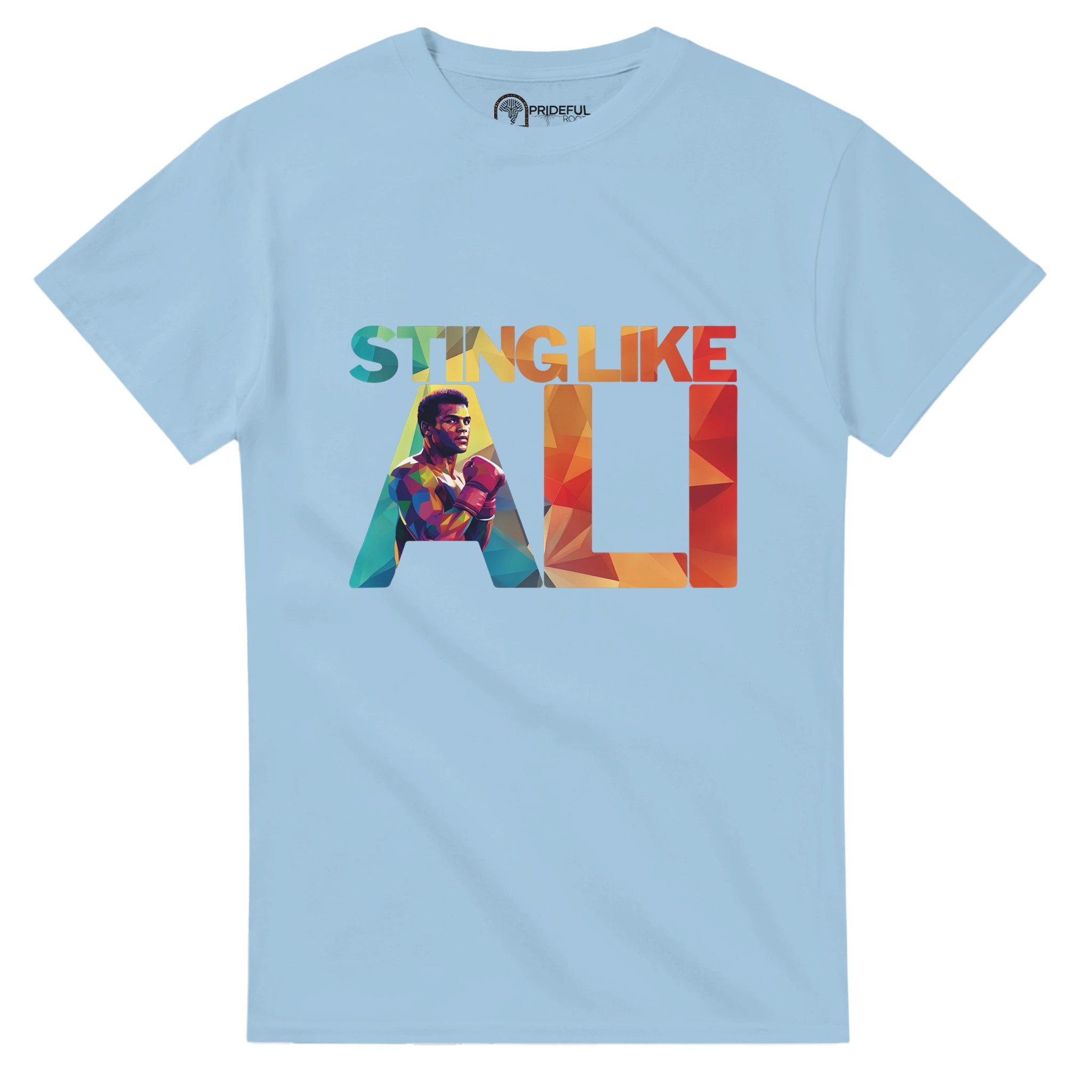 Sting Like Ali | Black History Icon T-shirt For Men & Women - Prideful Roots