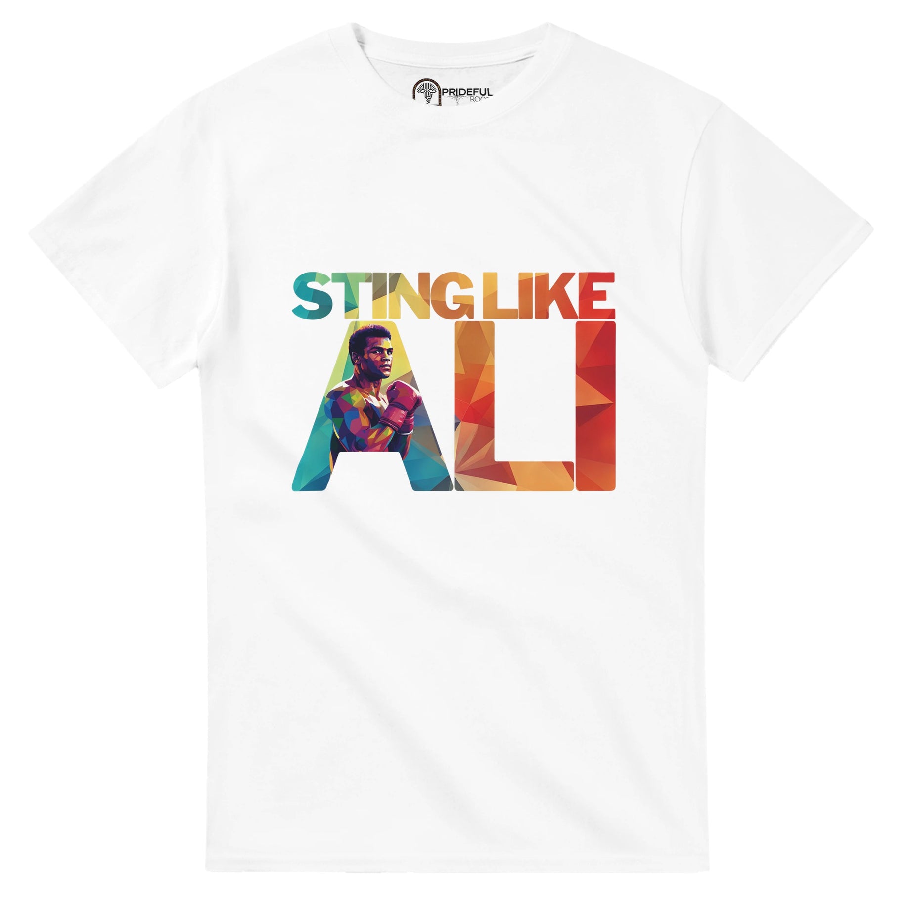 Sting Like Ali | Black History Icon T-shirt For Men & Women - Prideful Roots