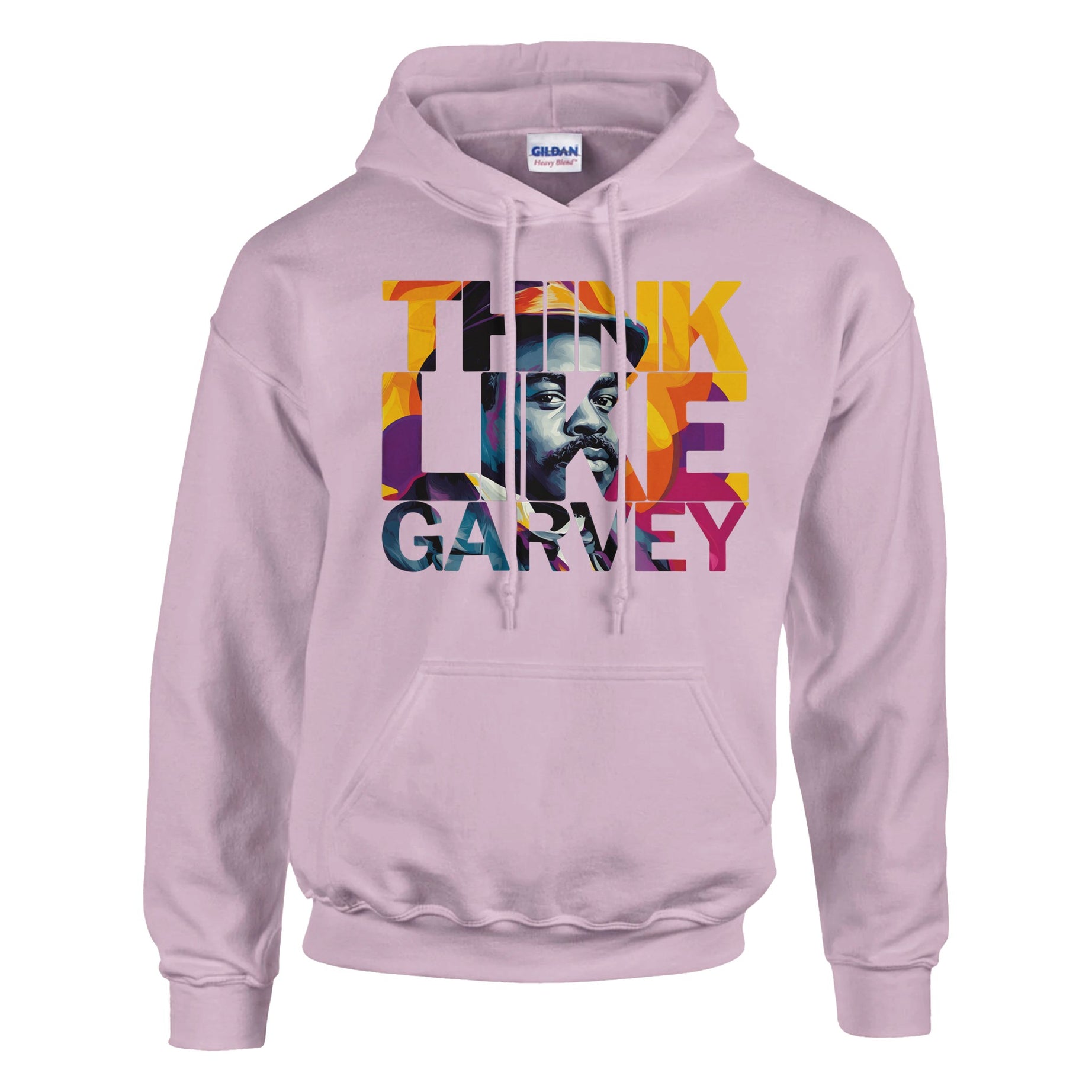 Think Like Garvey | Black History Icon Hoodie For Men & Women - Prideful Roots