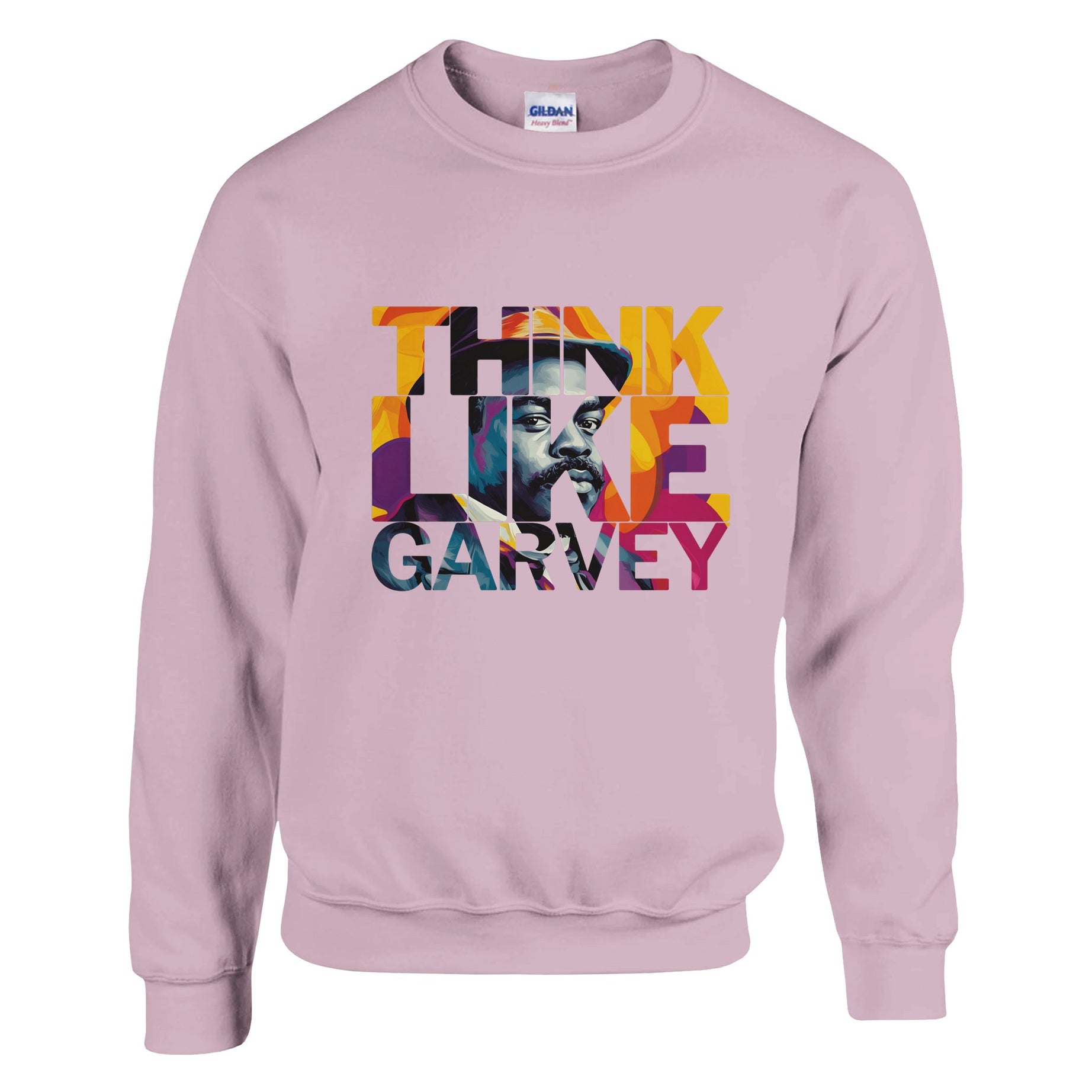 Think Like Garvey | Black History Icon Sweatshirt For Men & Women - Prideful Roots