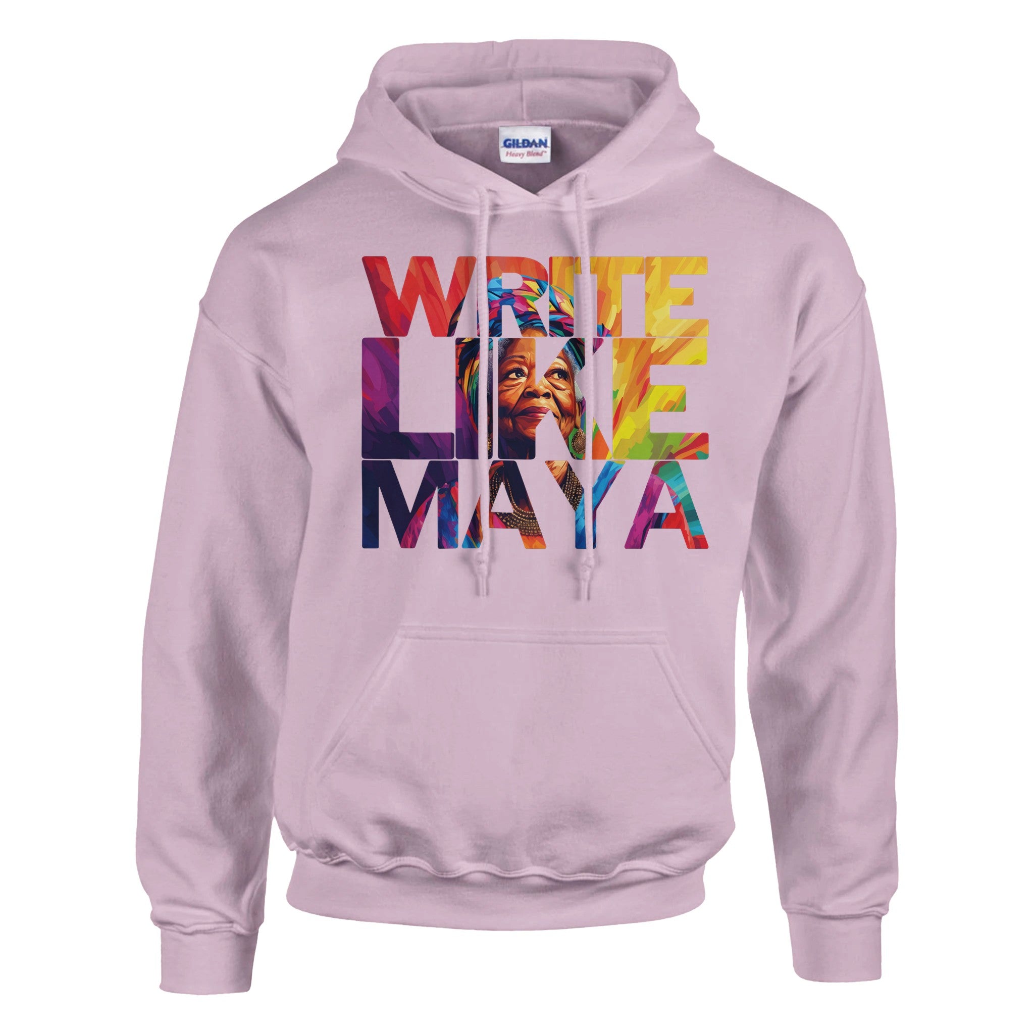 Write Like Maya | Black History Icon Hoodie For Men & Women - Prideful Roots