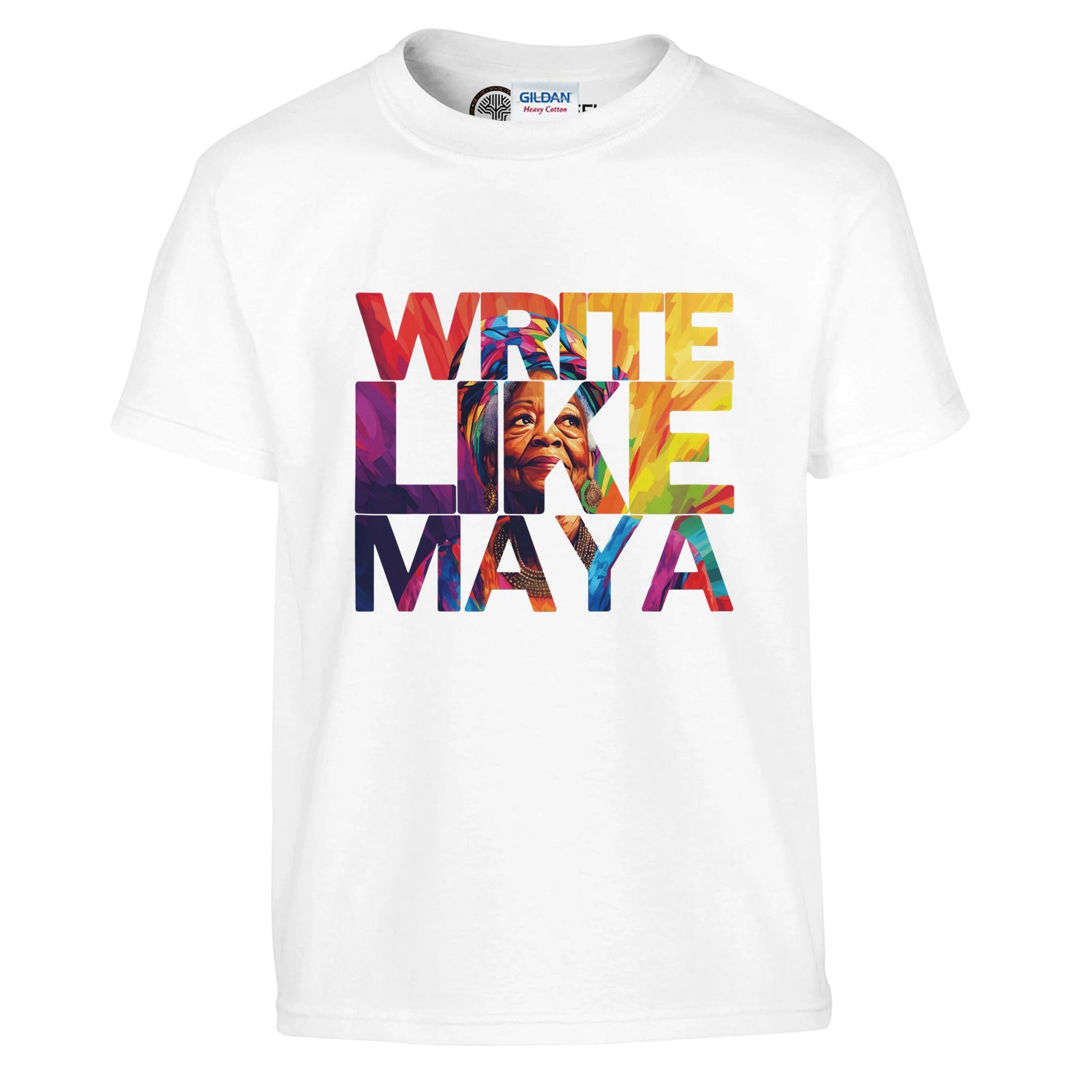 Write Like Maya | Black History Icon T-shirt For Kids - Prideful Roots