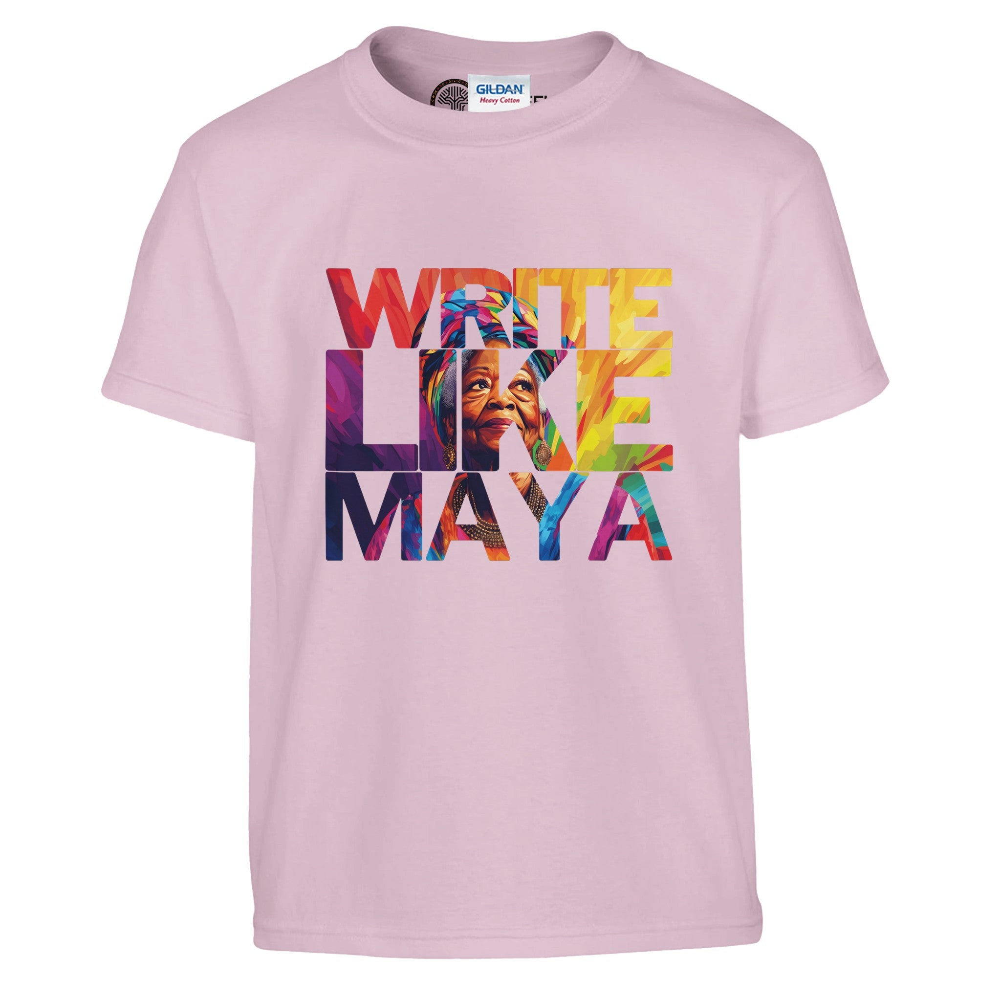 Write Like Maya | Black History Icon T-shirt For Kids - Prideful Roots