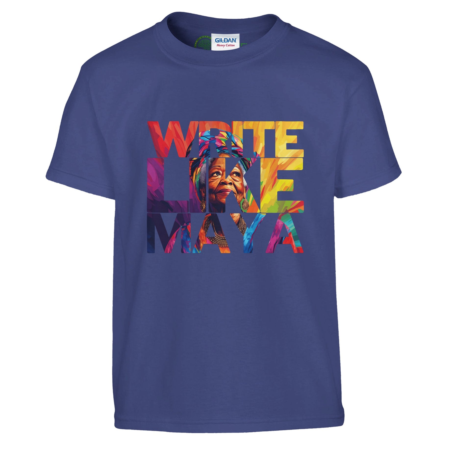 Write Like Maya | Black History Icon T-shirt For Kids - Prideful Roots