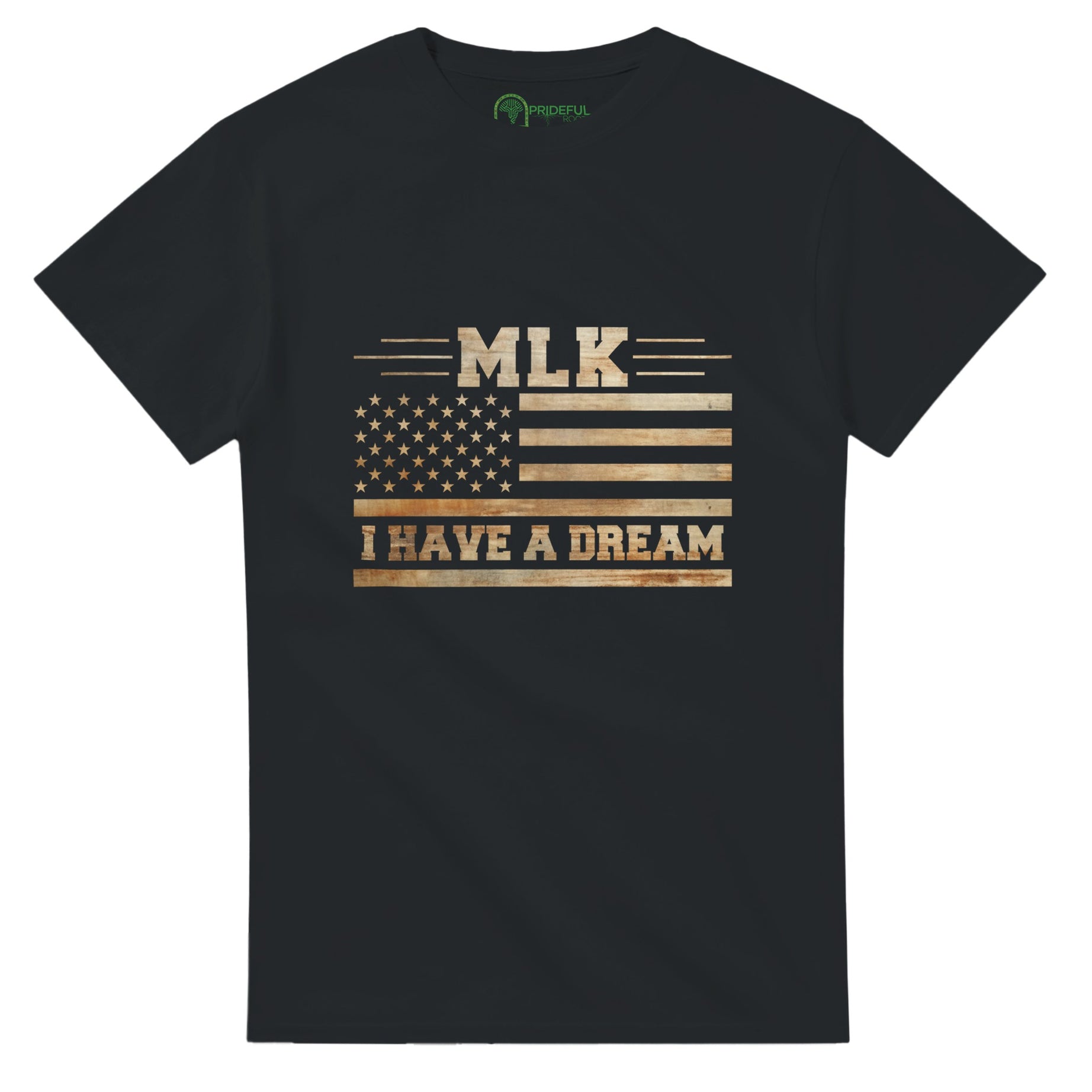 MLK Dream & Freedom | Black History Icon T-shirt For Men & Women - Prideful Roots