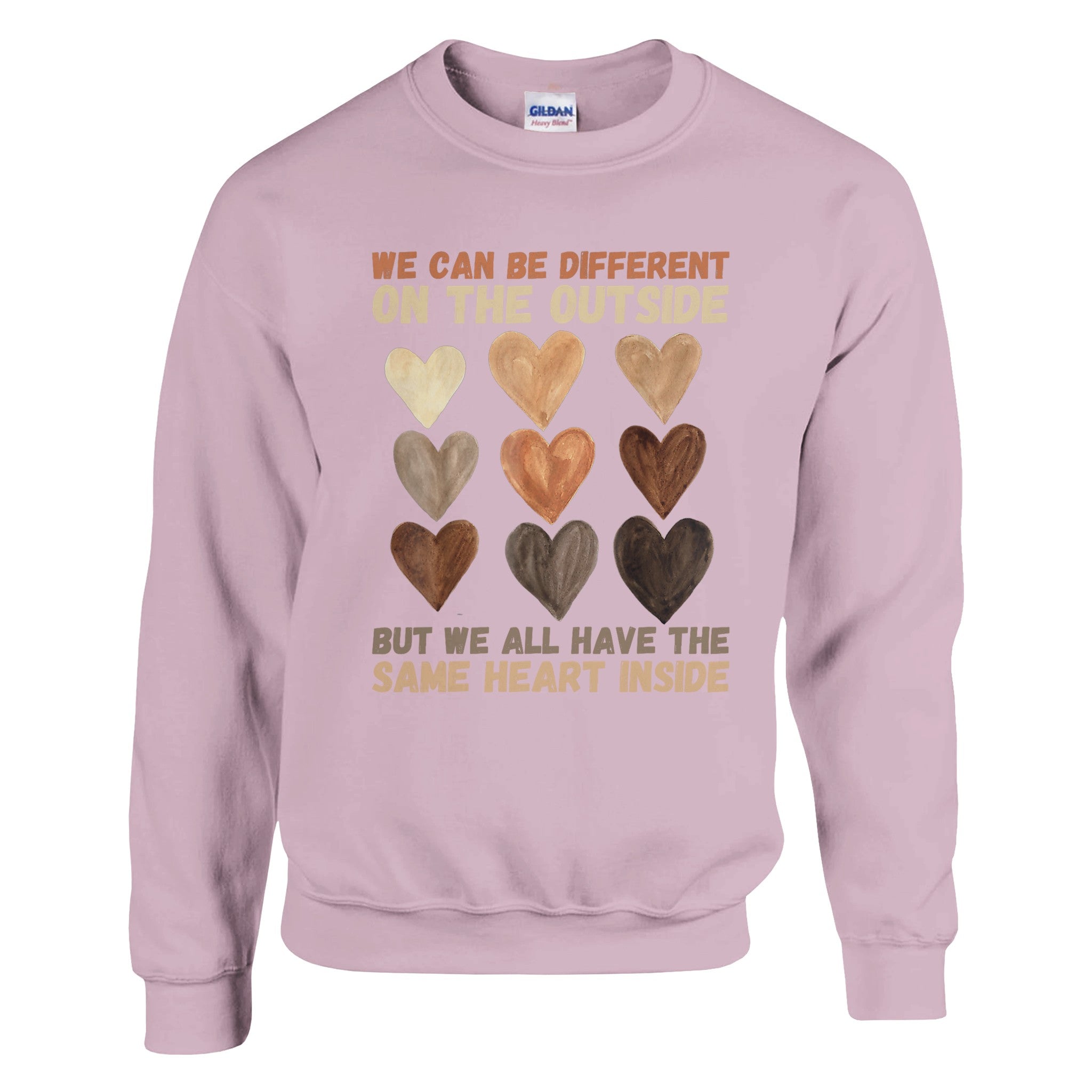 Different Outside, Same Heart Inside Sweatshirt For Men & Women - Prideful Roots