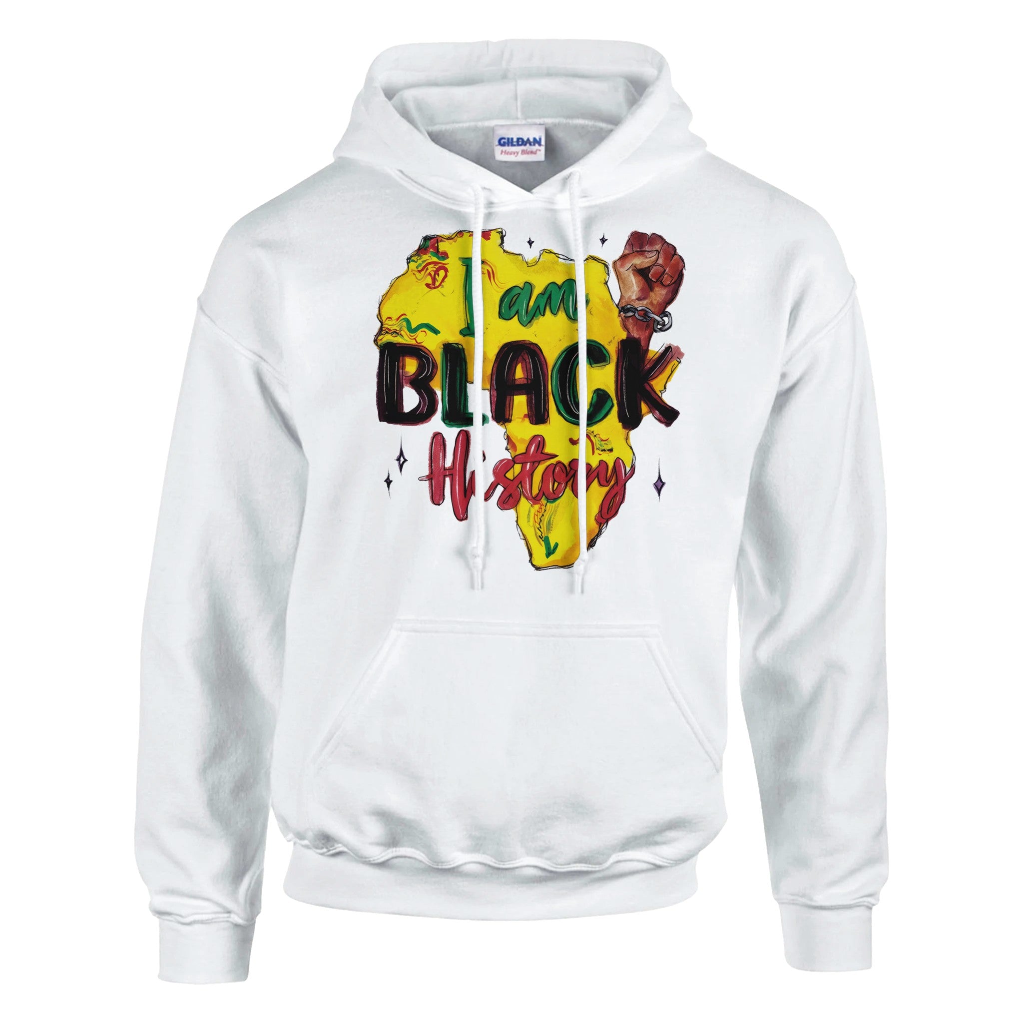 I Am Black History: Empowerment Through Heritage Hoodie For Men & Women - Prideful Roots