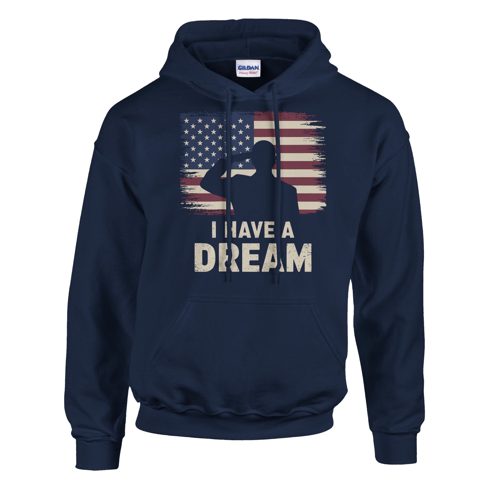 Patriot's Salute to MLK's Dream Hoodie For Men & Women - Prideful Roots