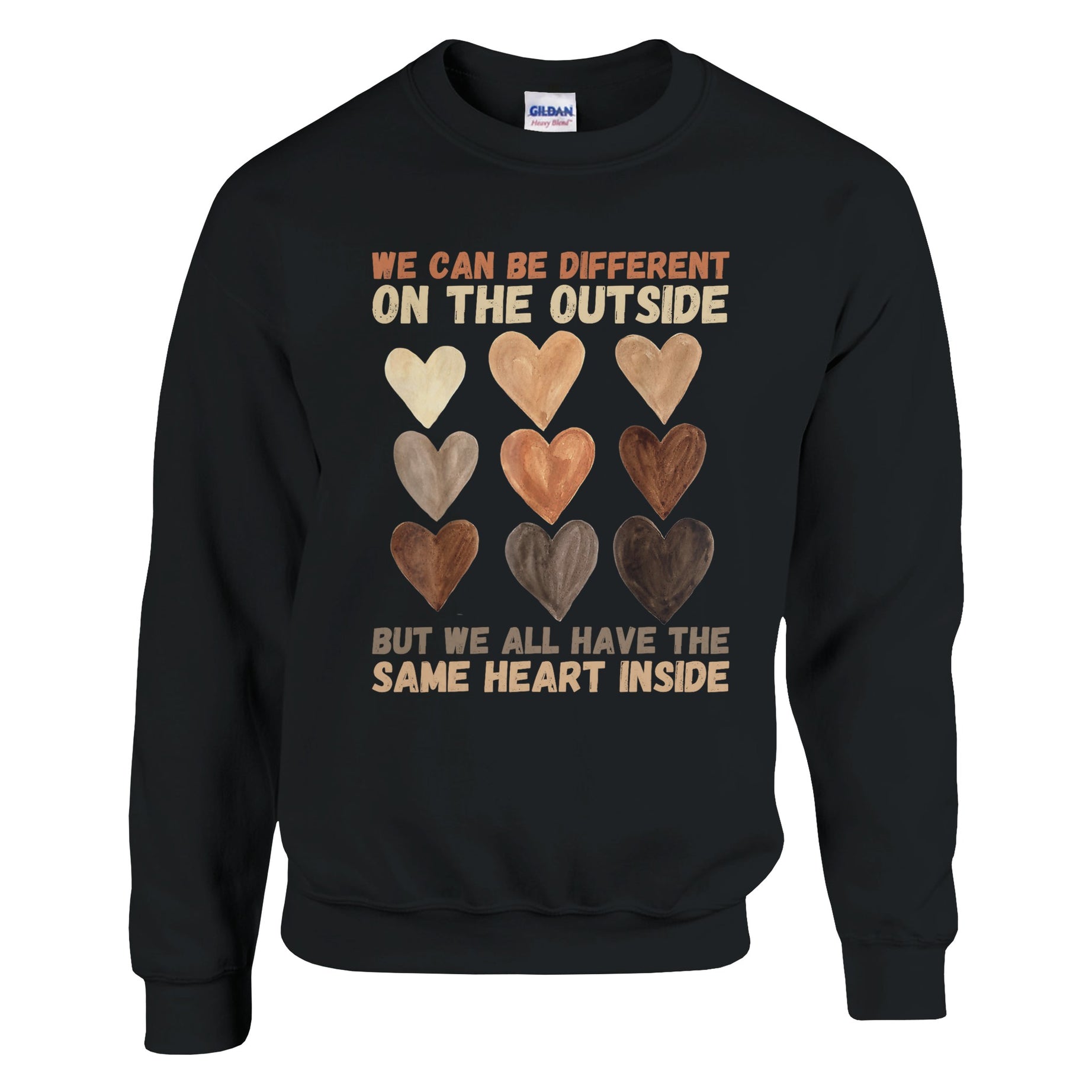 Different Outside, Same Heart Inside Sweatshirt For Men & Women - Prideful Roots