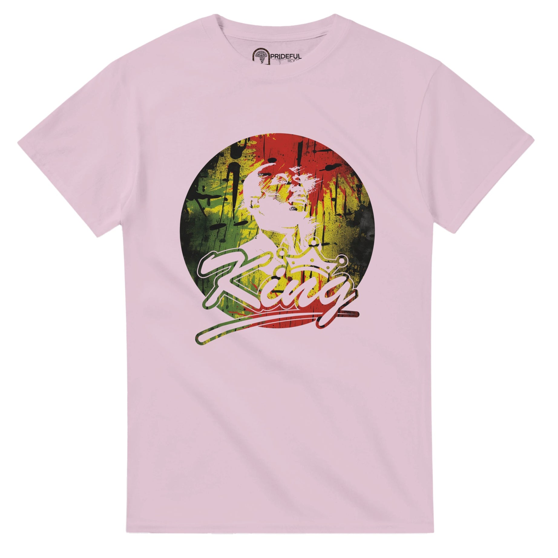 King Legacy Bold Rasta | Black History Icon T-shirt For Men & Women - Prideful Roots