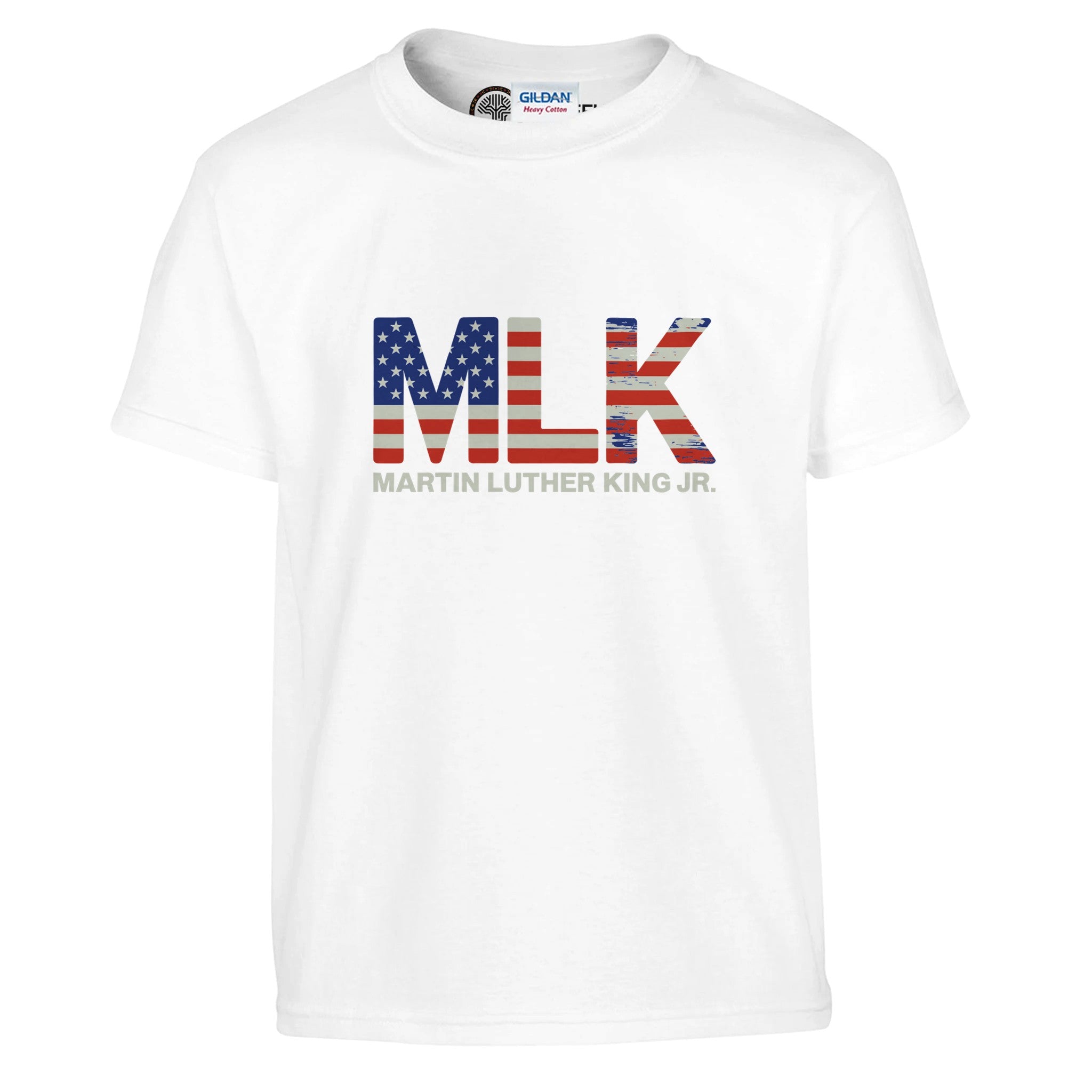 MLK: A Patriotic Tribute to a Dream T-shirt For Kids - Prideful Roots