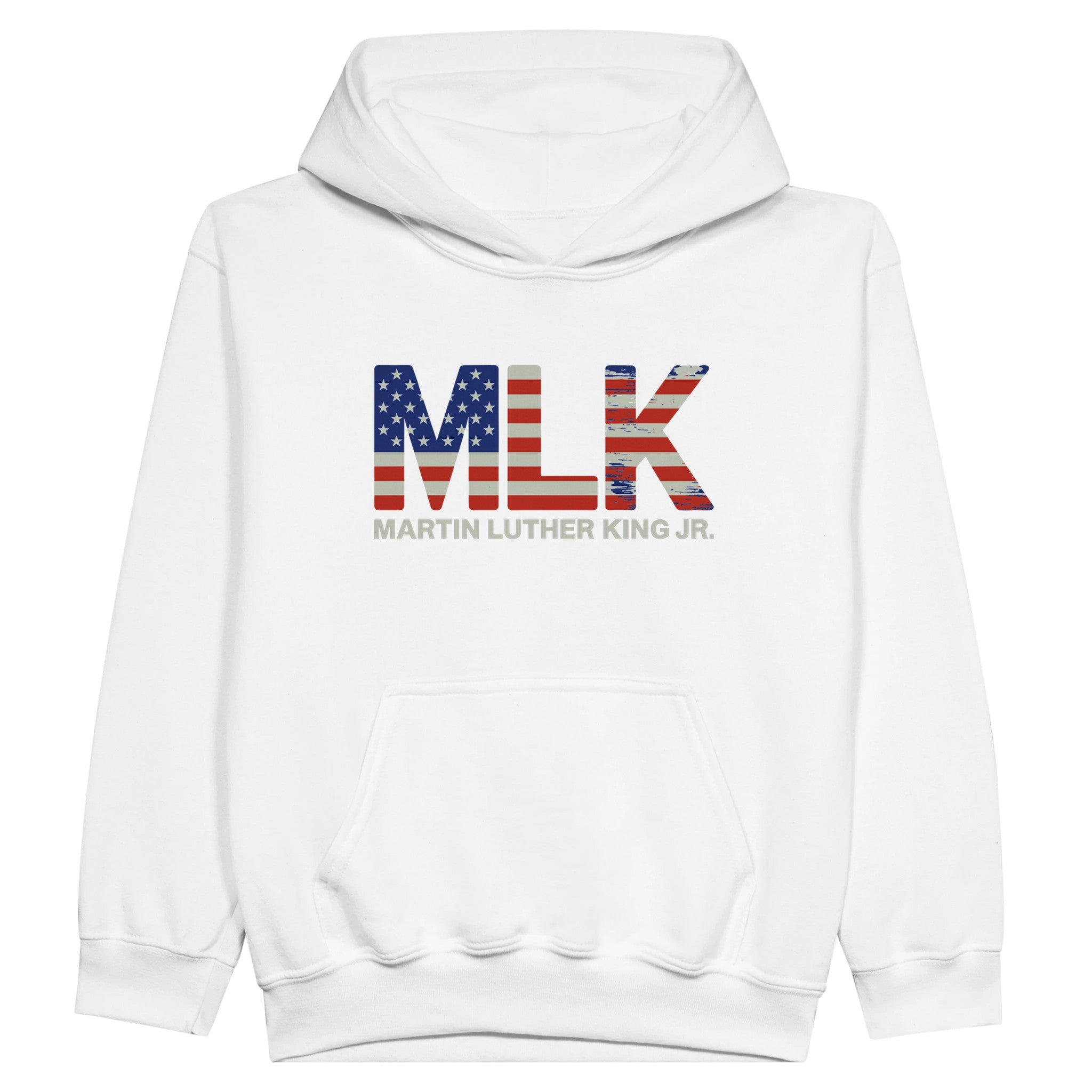 MLK: A Patriotic Tribute to a Dream Hoodie For Kids - Prideful Roots