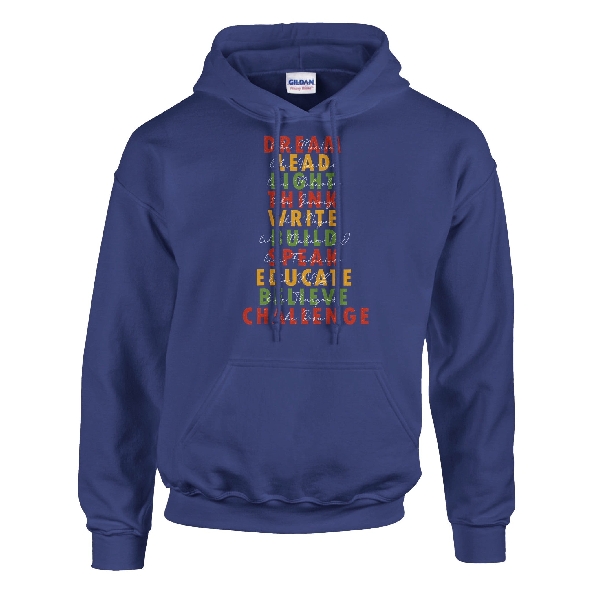 Great African American Leaders Black History Month Hoodie For Men & Women - Prideful Roots