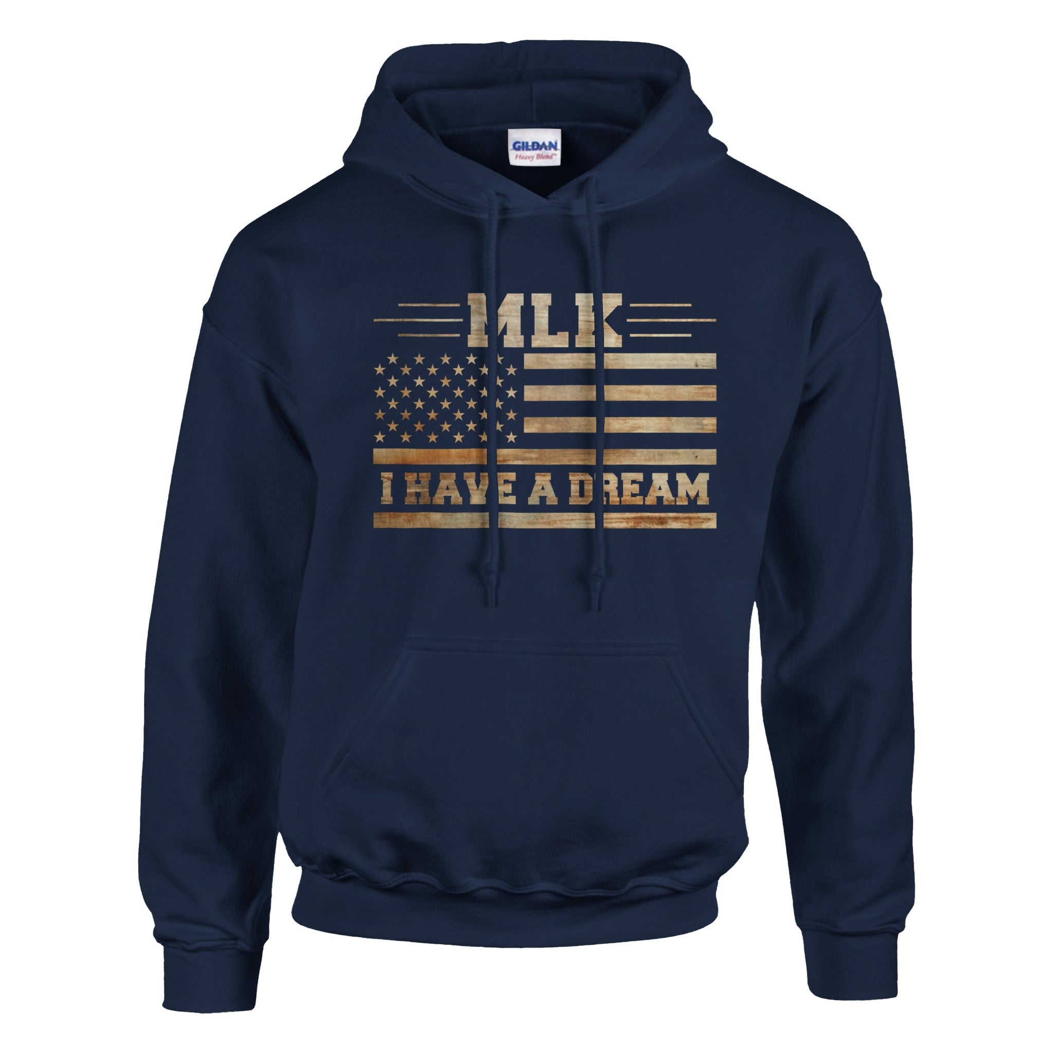 MLK Dream & Freedom | Black History Icon Hoodie For Men & Women - Prideful Roots