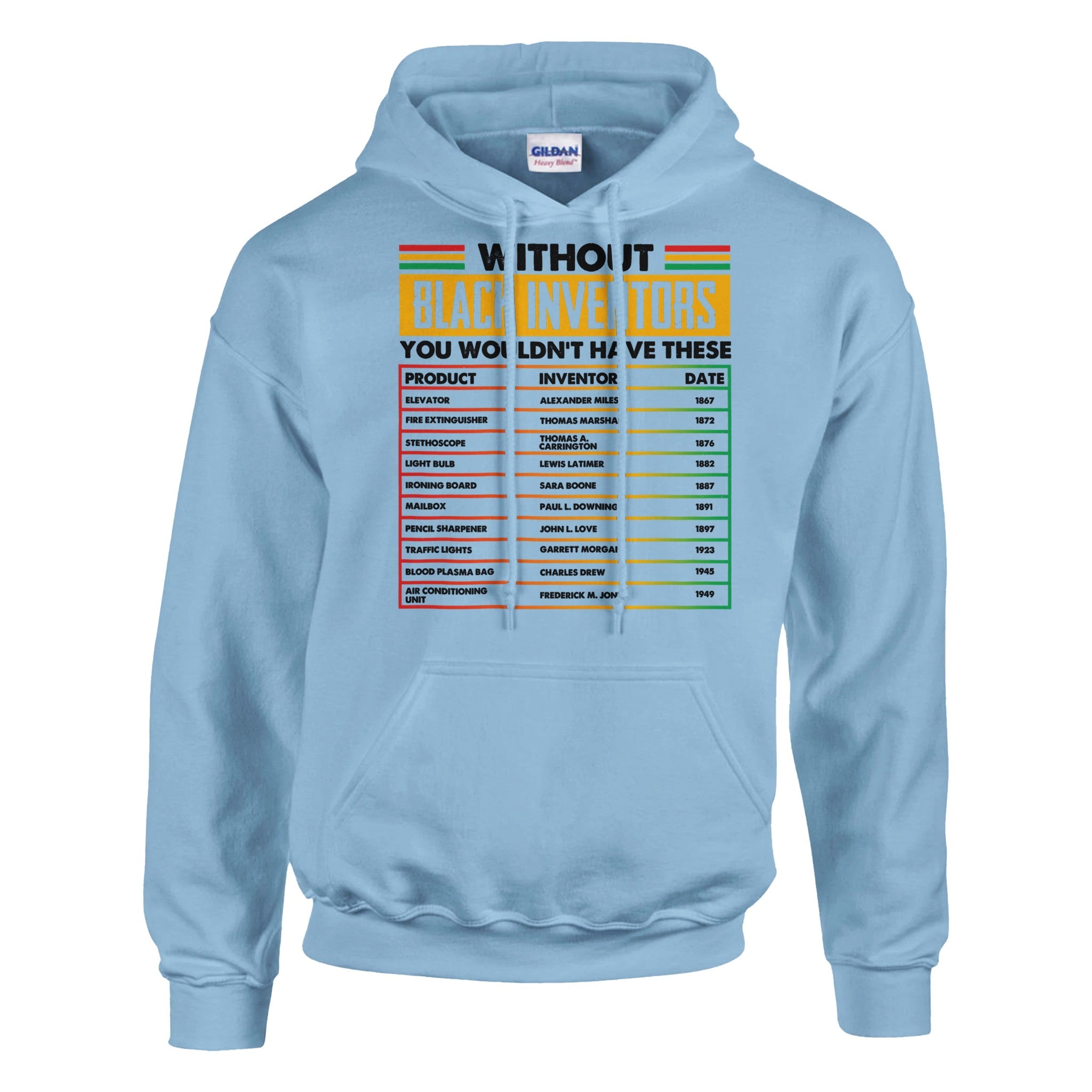 Without Black Inventors Hoodie For Men & Women - Prideful Roots