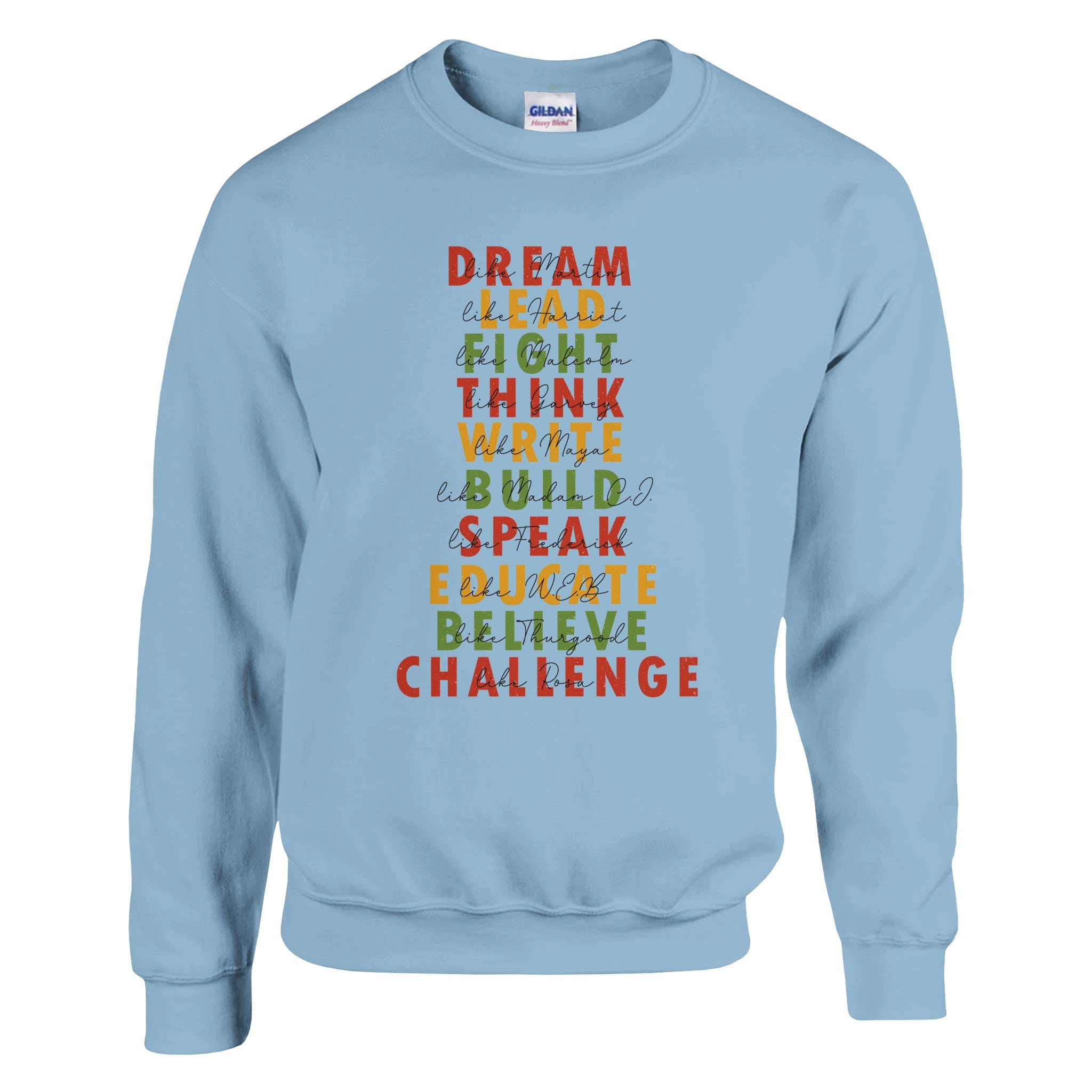 Great African American Leaders Black History Month Sweatshirt For Men & Women - Prideful Roots