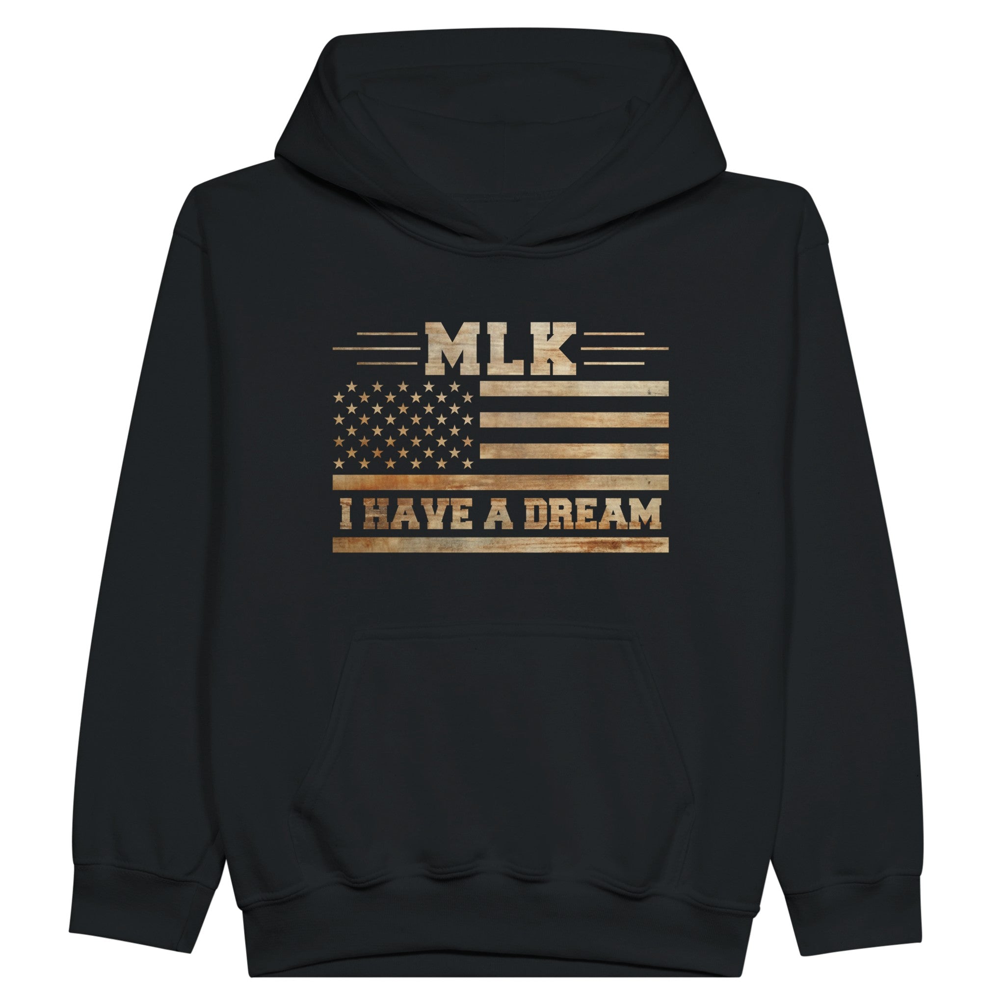 MLK Dream & Freedom | Black History Icon Hoodie For Kids - Prideful Roots