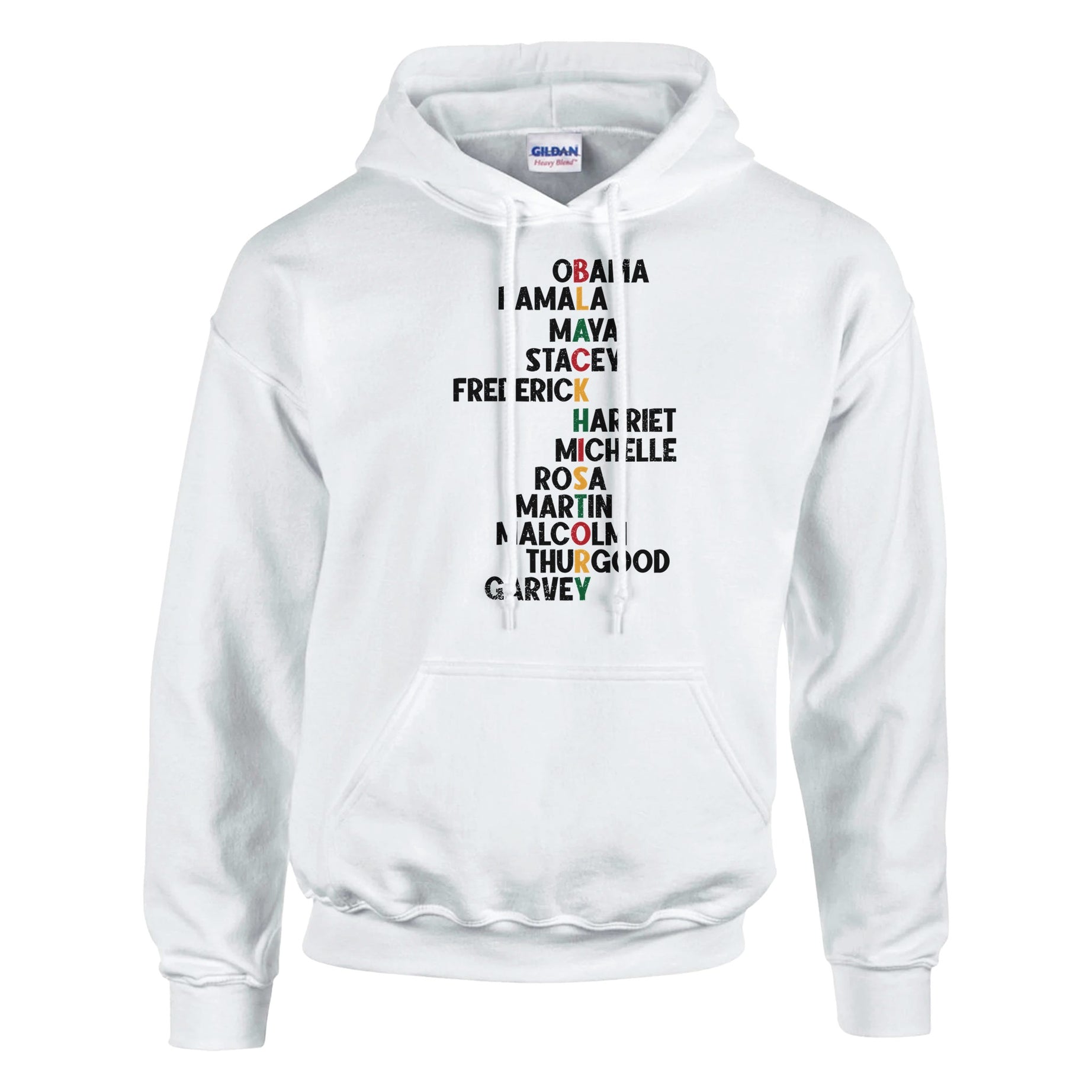 Black History Icons - Obama Kamala Maya Stacey Hoodie For Men & Women - Prideful Roots