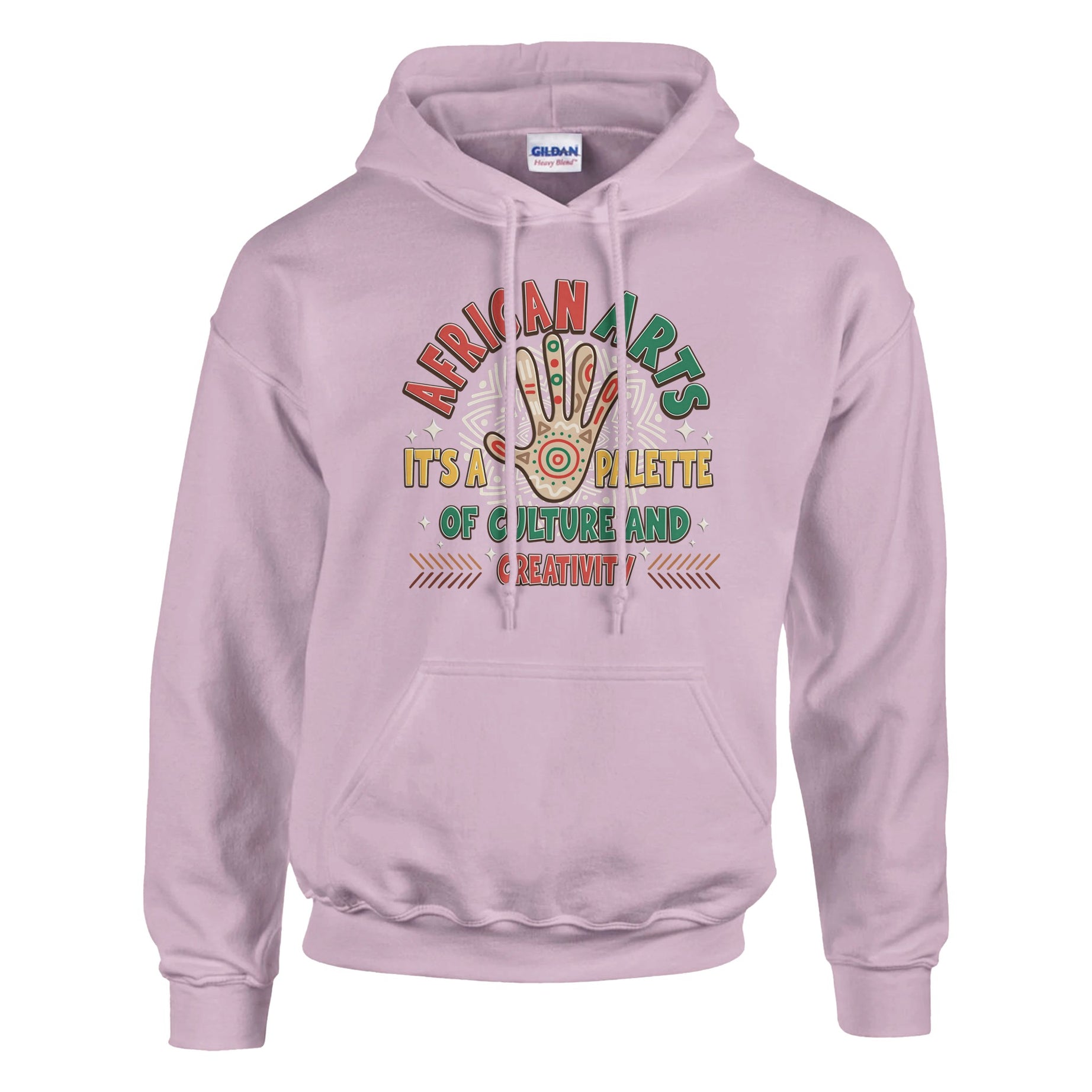 African Arts: Palette of Culture and Creativity Hoodie For Men & Women - Prideful Roots