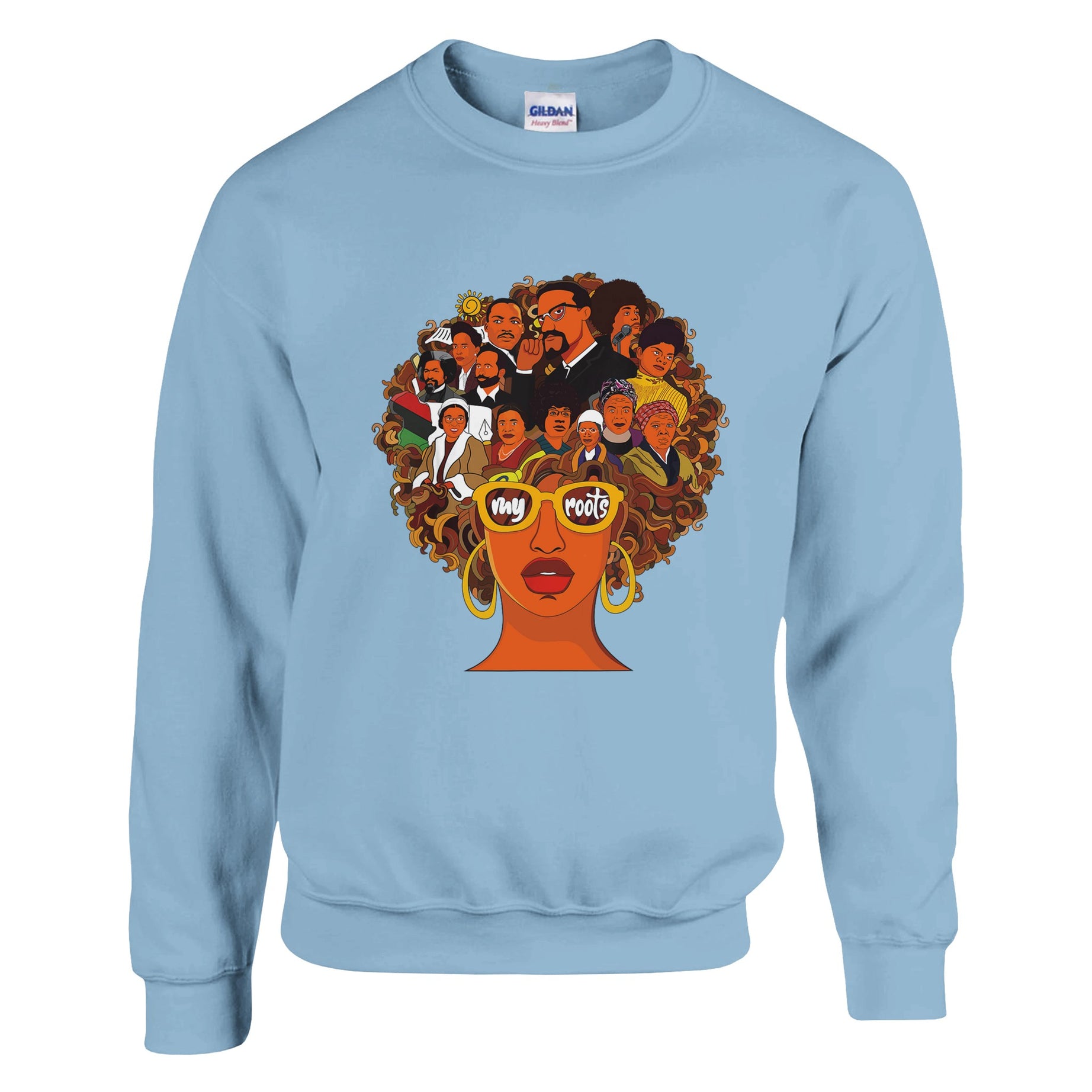 My Roots | Black History Icons Sweatshirt For Men & Women - Prideful Roots